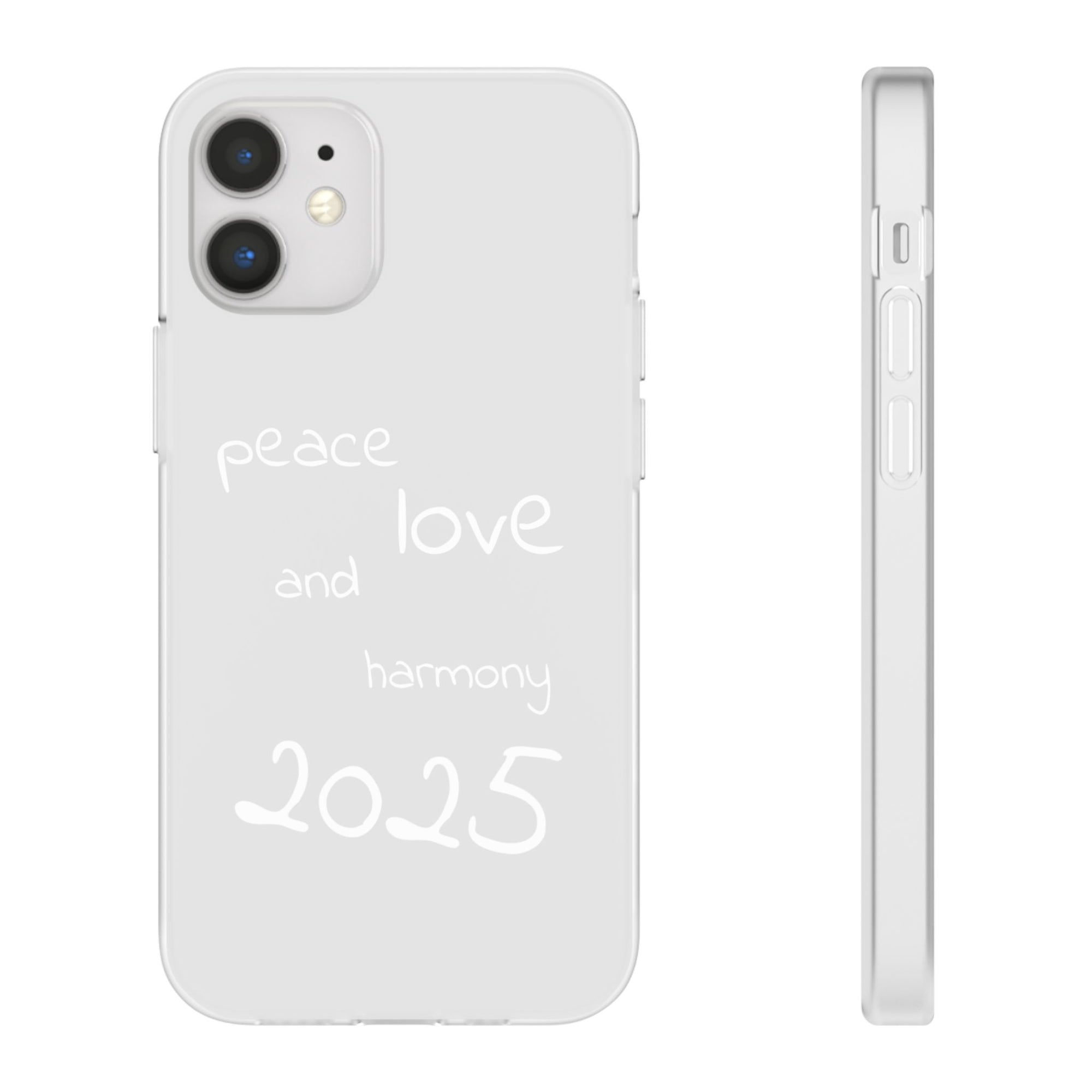Customizable Flexi Phone Cases, Clear Soft Phone Cover, Gift for Tech Lovers, All-Occasion Phone Accessory, Personalized Mobile Case