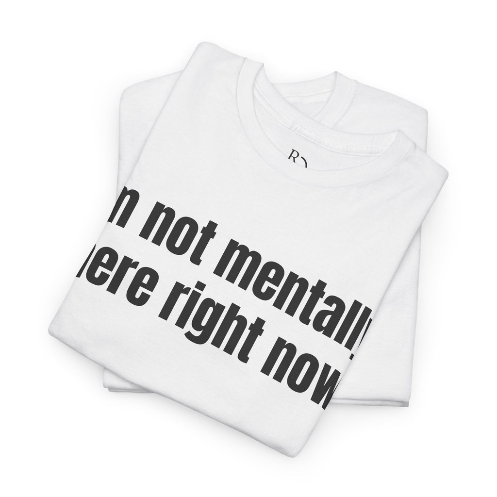 Unisex Heavy Cotton Tee, Casual Graphic Shirt, Humorous Tee, Comfortable Everyday Wear, Gift for Friends, Relaxed Fit Top