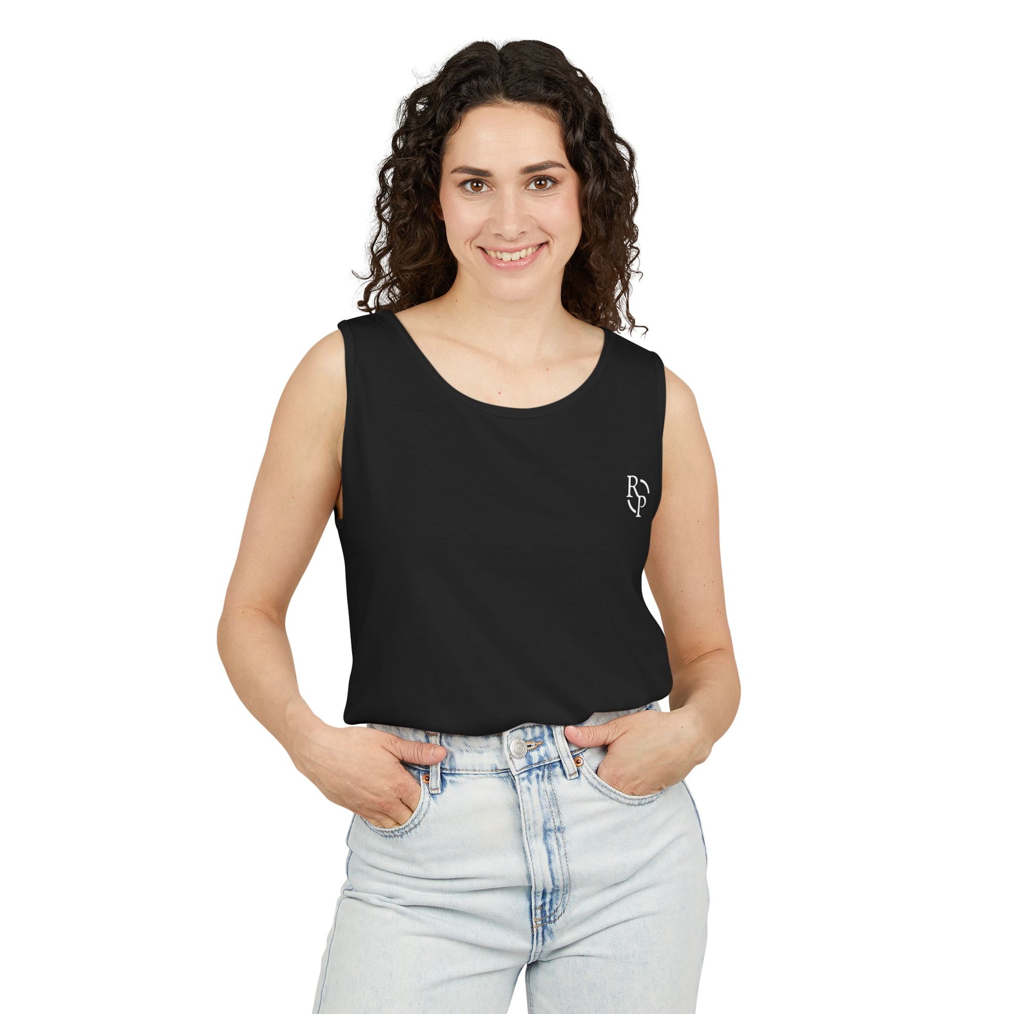 Garment-Dyed Tank Top, Summer Casual Wear, Beach Days, Workout Top, Great for Festivals, Unisex Apparel