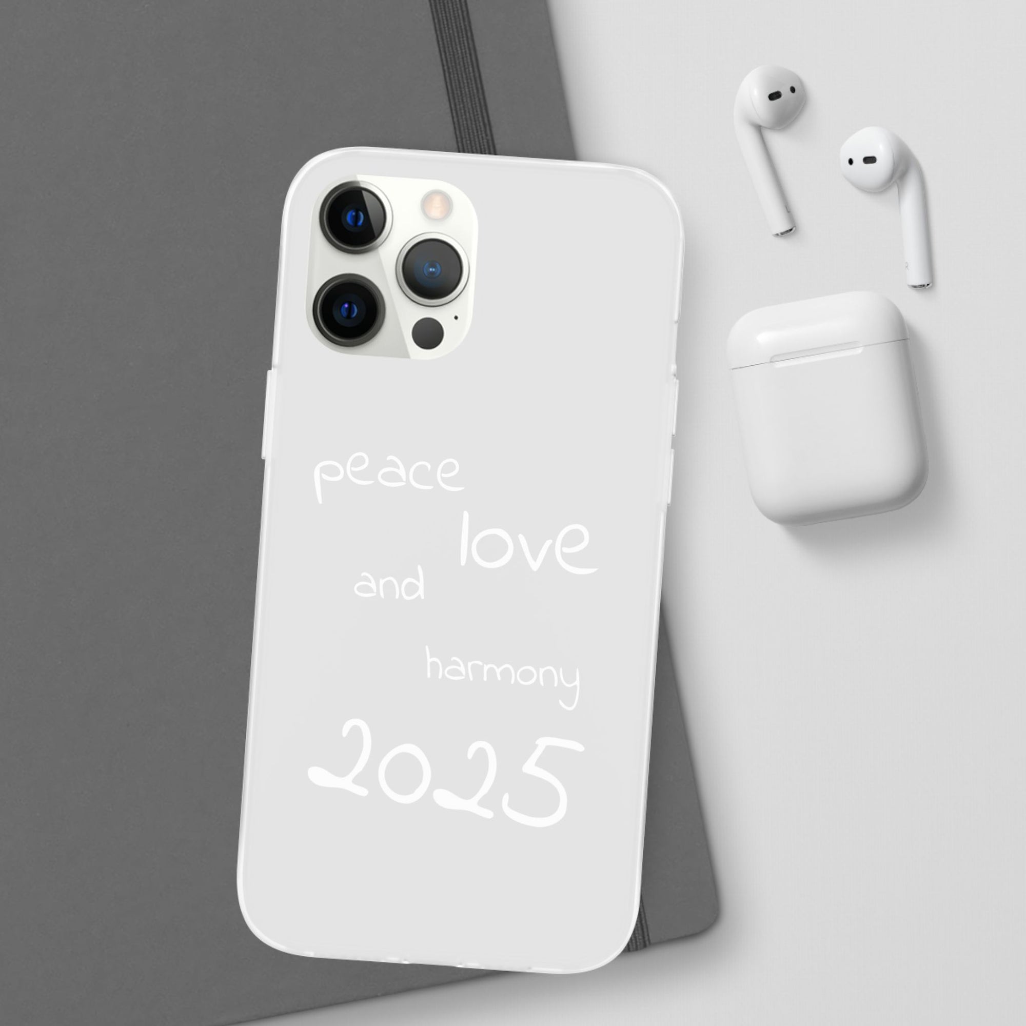Customizable Flexi Phone Cases, Clear Soft Phone Cover, Gift for Tech Lovers, All-Occasion Phone Accessory, Personalized Mobile Case