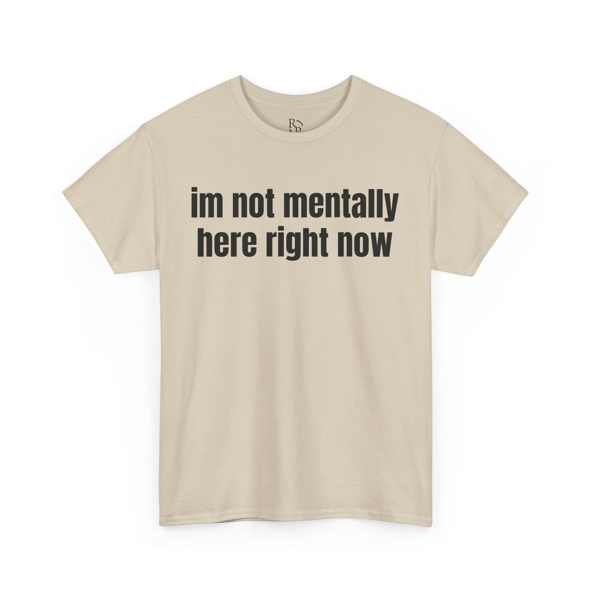 Unisex Heavy Cotton Tee, Casual Graphic Shirt, Humorous Tee, Comfortable Everyday Wear, Gift for Friends, Relaxed Fit Top