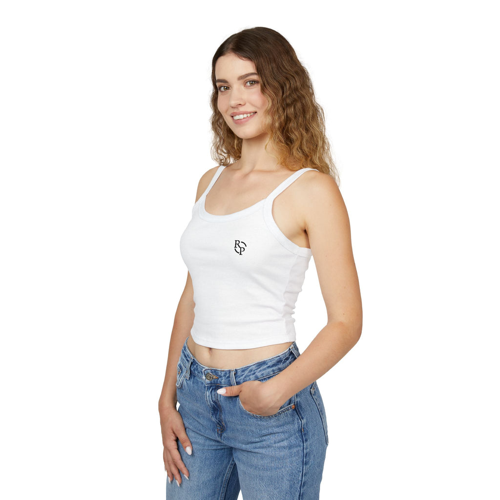 Chic Women's Spaghetti Strap Top, Casual Summer Tank, Beachwear Essential, Layering Piece, Trendy Everyday Wear, Gift for Her