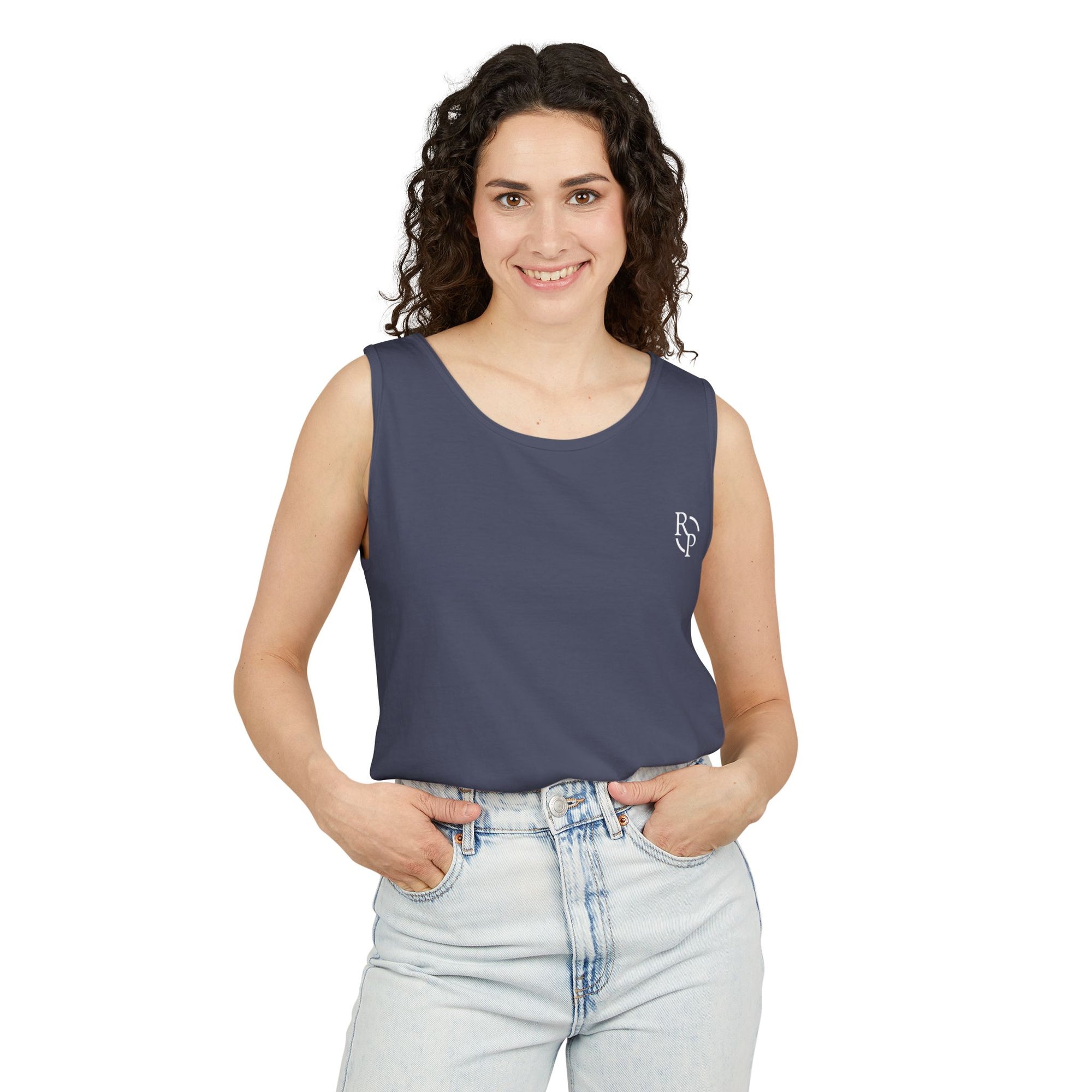Garment-Dyed Tank Top, Summer Casual Wear, Beach Days, Workout Top, Great for Festivals, Unisex Apparel