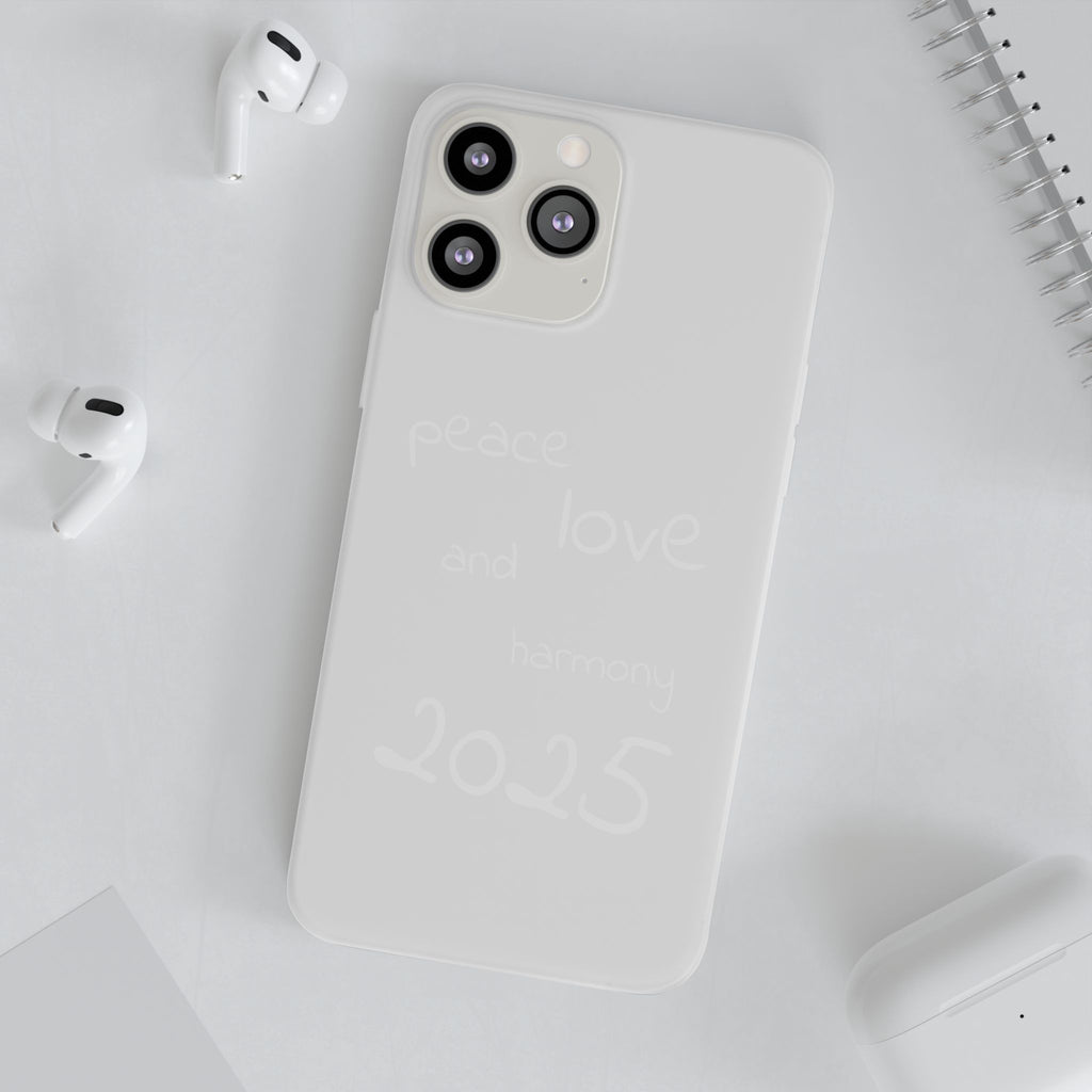 Customizable Flexi Phone Cases, Clear Soft Phone Cover, Gift for Tech Lovers, All-Occasion Phone Accessory, Personalized Mobile Case