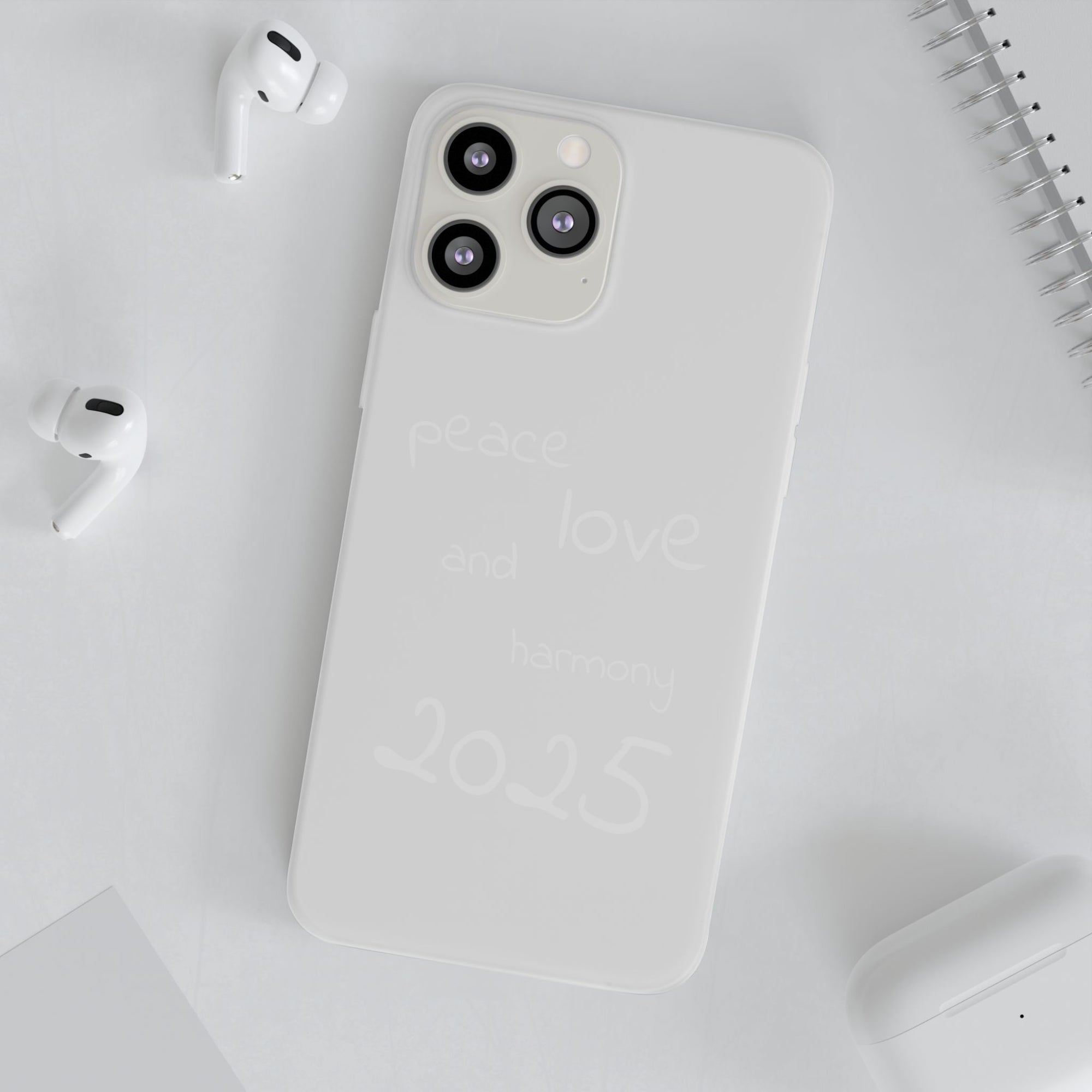 Customizable Flexi Phone Cases, Clear Soft Phone Cover, Gift for Tech Lovers, All-Occasion Phone Accessory, Personalized Mobile Case