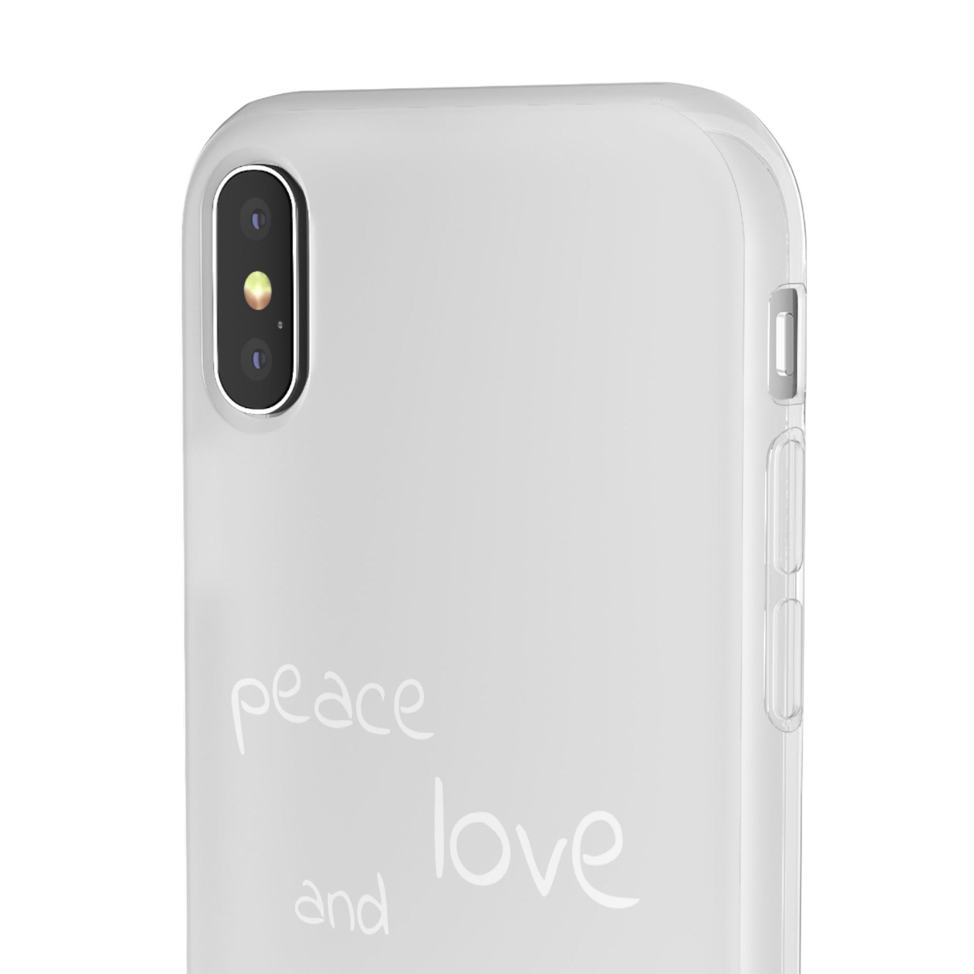 Customizable Flexi Phone Cases, Clear Soft Phone Cover, Gift for Tech Lovers, All-Occasion Phone Accessory, Personalized Mobile Case