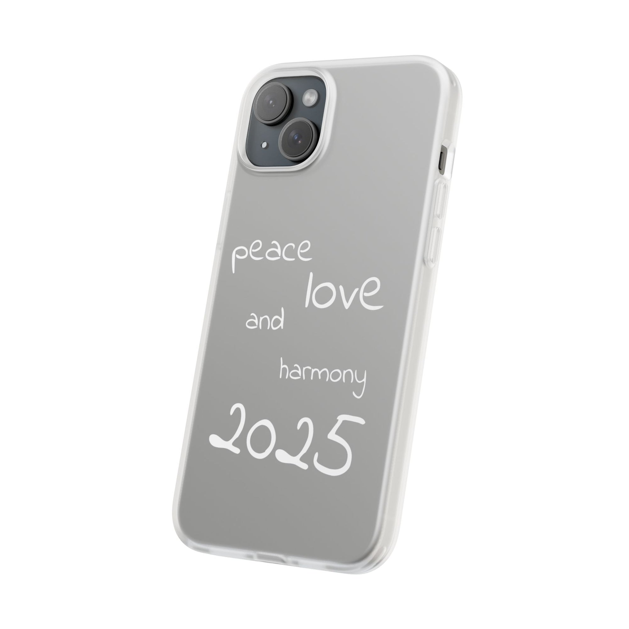 Customizable Flexi Phone Cases, Clear Soft Phone Cover, Gift for Tech Lovers, All-Occasion Phone Accessory, Personalized Mobile Case
