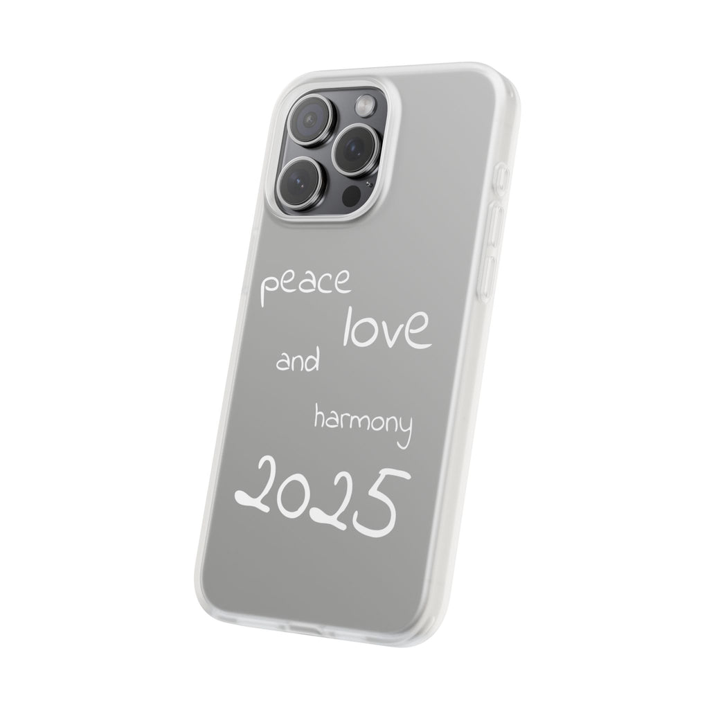 Customizable Flexi Phone Cases, Clear Soft Phone Cover, Gift for Tech Lovers, All-Occasion Phone Accessory, Personalized Mobile Case