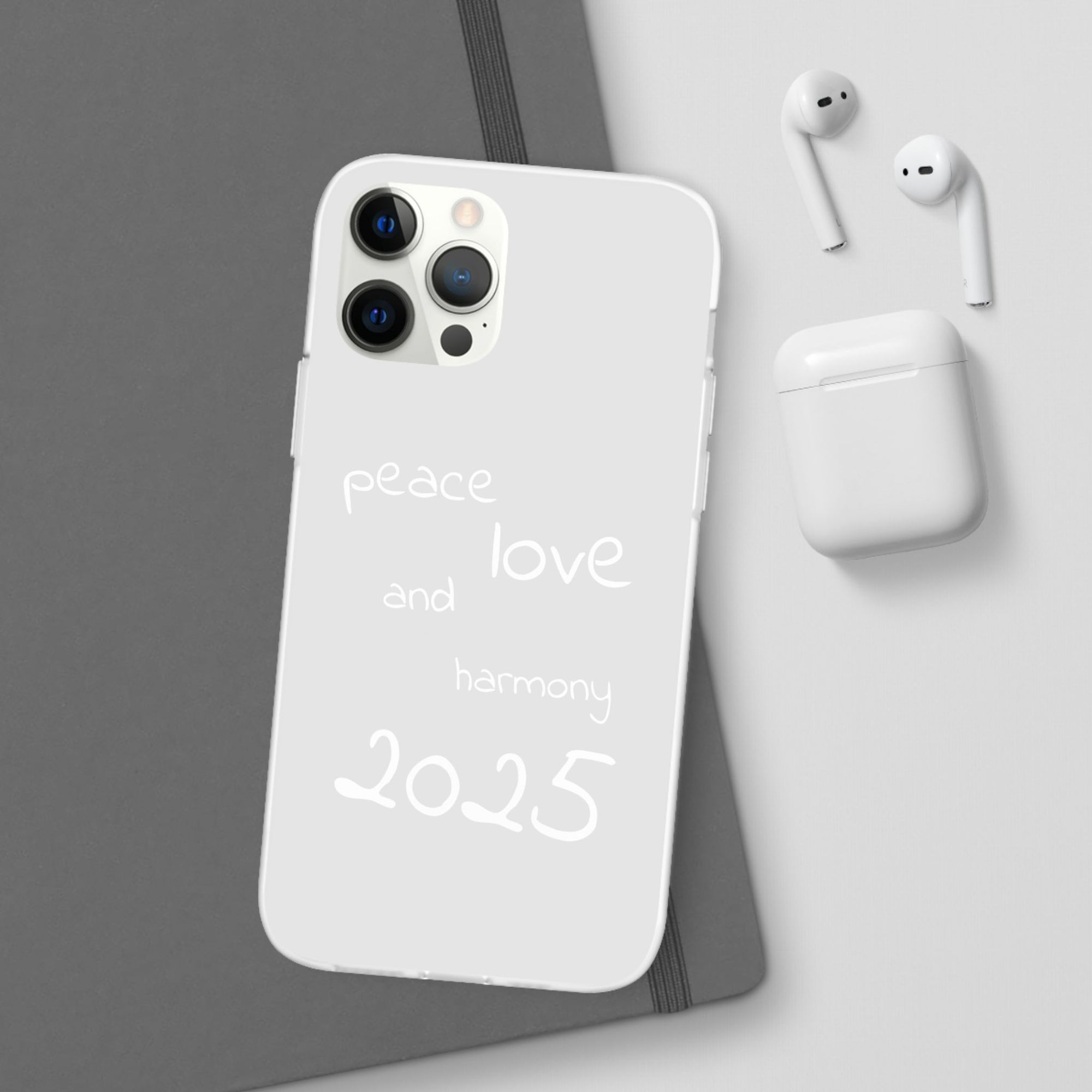 Customizable Flexi Phone Cases, Clear Soft Phone Cover, Gift for Tech Lovers, All-Occasion Phone Accessory, Personalized Mobile Case