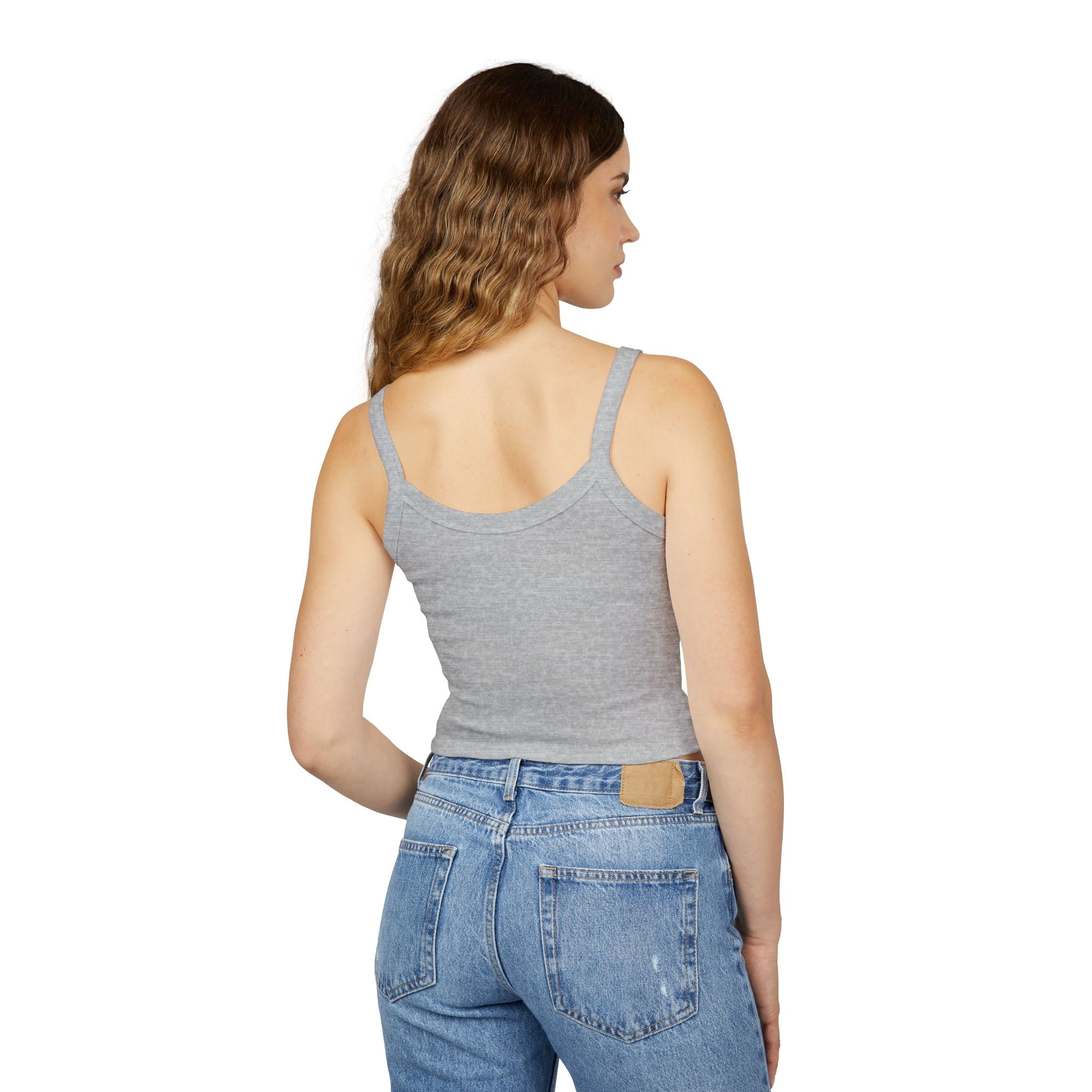 Women's Spaghetti Strap Tank Top for Self-Expression | Casual Summer Wear, LGBTQ+ Pride, Mental Health Awareness, Everyday Comfort