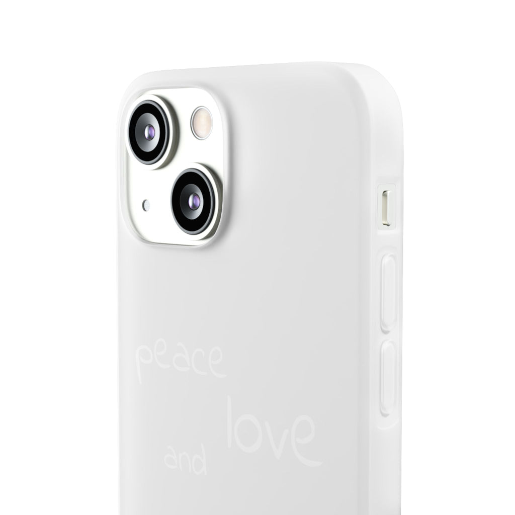Customizable Flexi Phone Cases, Clear Soft Phone Cover, Gift for Tech Lovers, All-Occasion Phone Accessory, Personalized Mobile Case