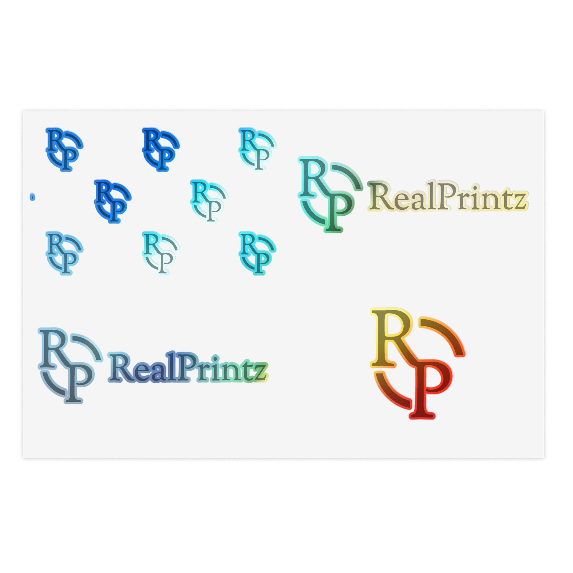 Custom Logo Sticker Sheets, Office Decor, Personalized Stickers, Branding Supplies, Creative Gift Ideas