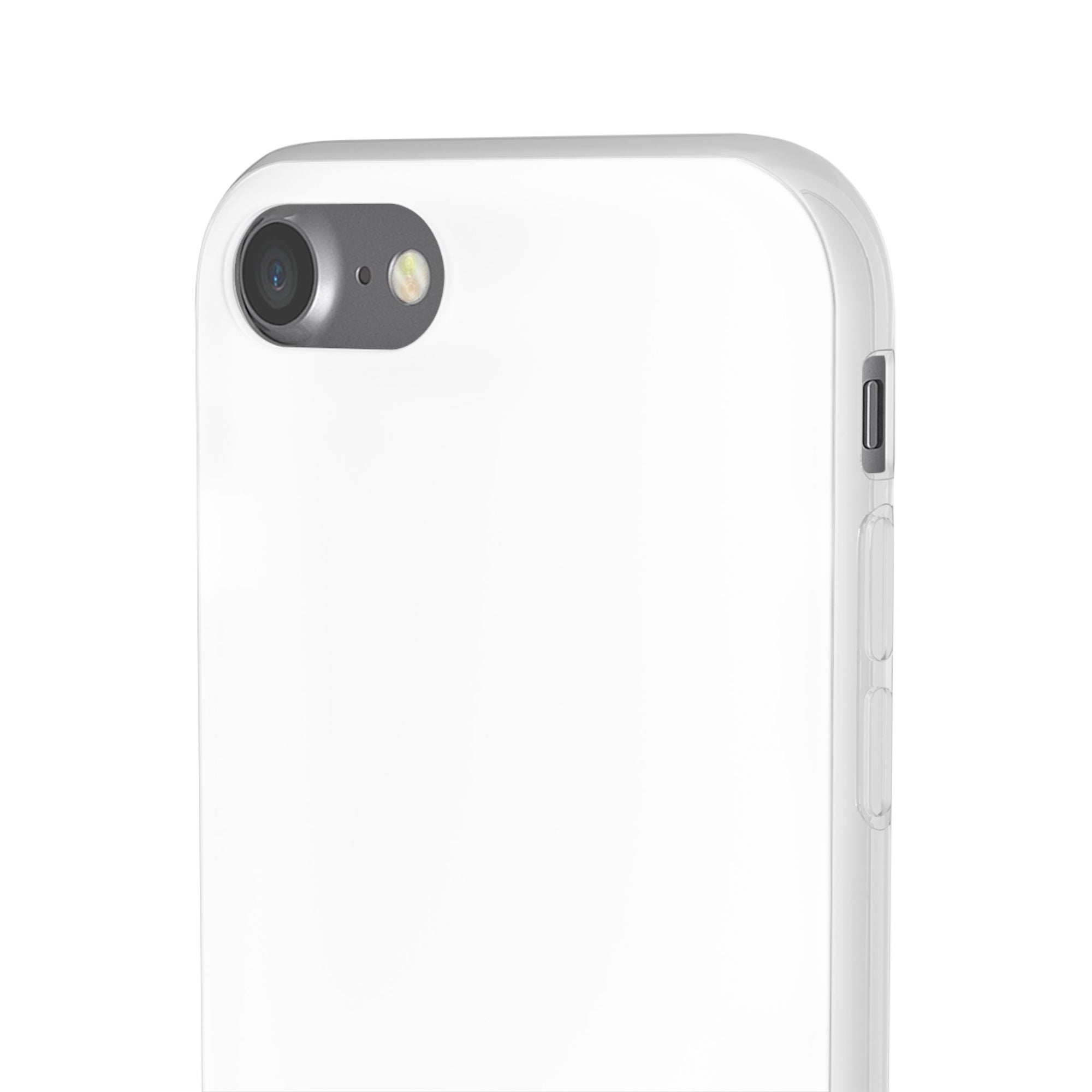 Customizable Flexi Phone Cases, Clear Soft Phone Cover, Gift for Tech Lovers, All-Occasion Phone Accessory, Personalized Mobile Case
