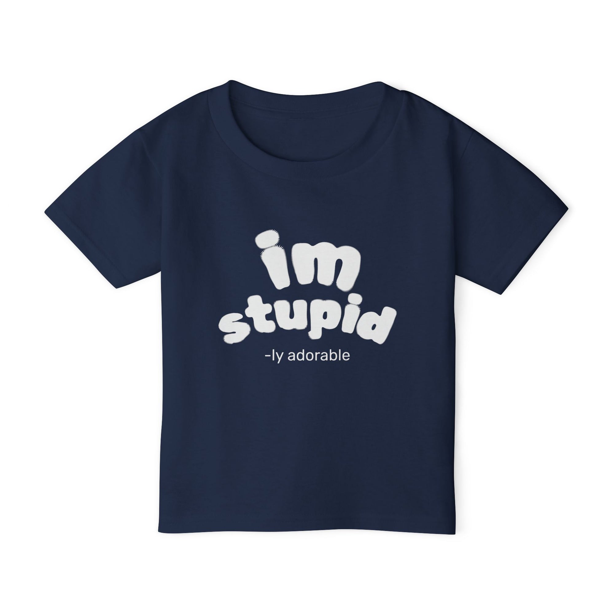 Playful Toddler T-Shirt: 'I'm Stupid-ly Adorable' Humor Gift for Kids, Cute Birthday Shirt, Funny Parenting Apparel, Baby Shower Gift, [...]