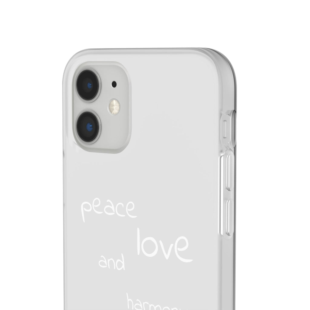 Customizable Flexi Phone Cases, Clear Soft Phone Cover, Gift for Tech Lovers, All-Occasion Phone Accessory, Personalized Mobile Case