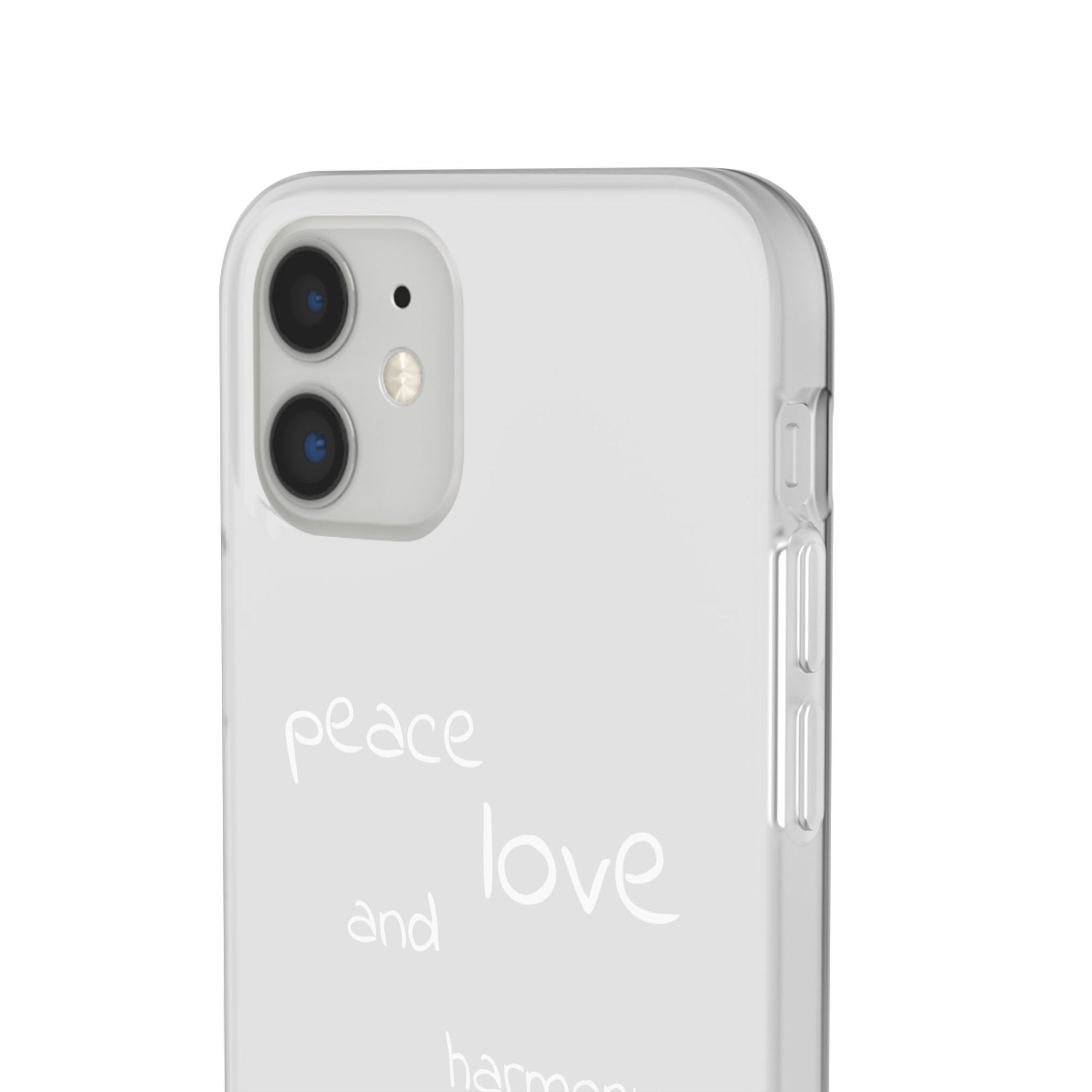 Customizable Flexi Phone Cases, Clear Soft Phone Cover, Gift for Tech Lovers, All-Occasion Phone Accessory, Personalized Mobile Case
