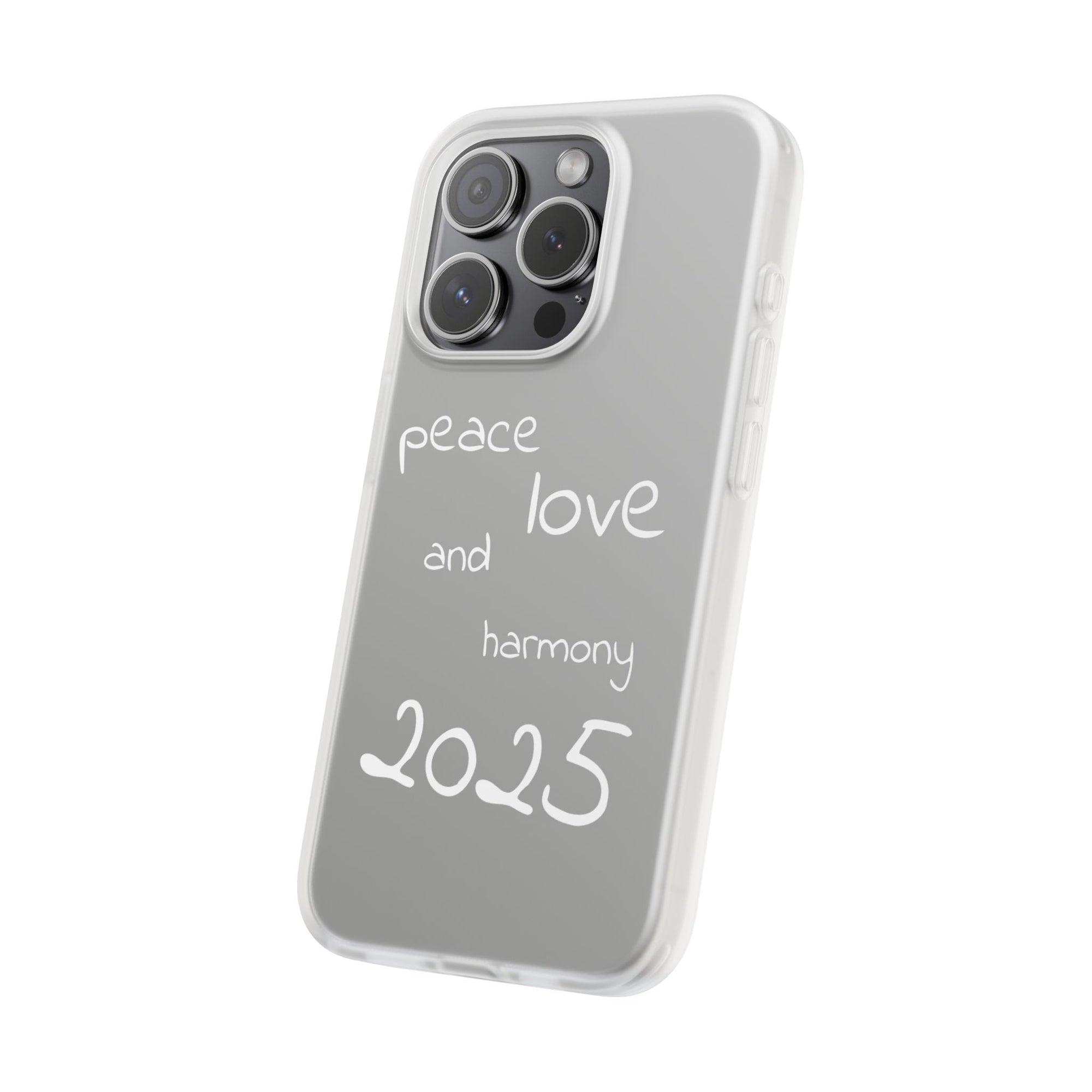 Customizable Flexi Phone Cases, Clear Soft Phone Cover, Gift for Tech Lovers, All-Occasion Phone Accessory, Personalized Mobile Case