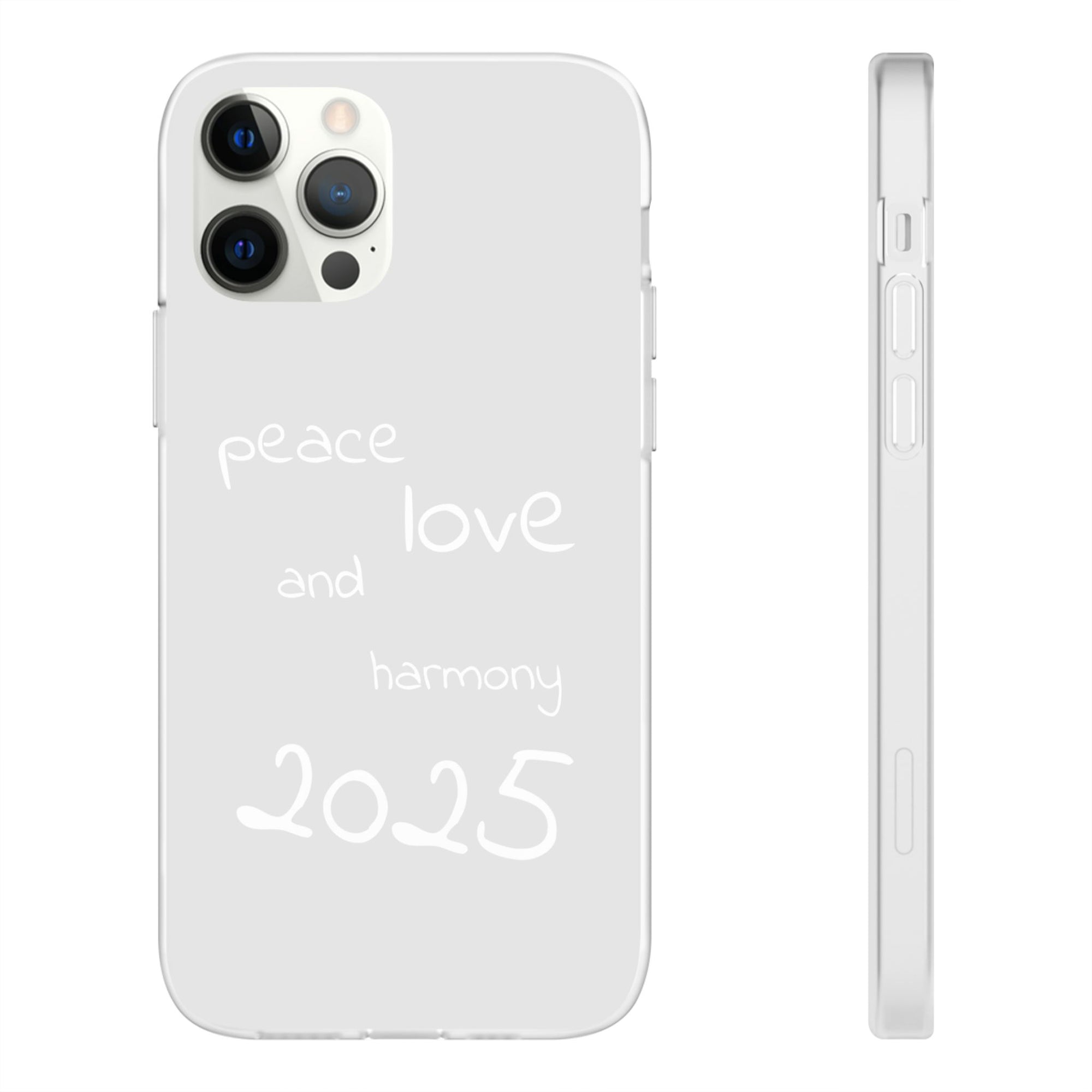Customizable Flexi Phone Cases, Clear Soft Phone Cover, Gift for Tech Lovers, All-Occasion Phone Accessory, Personalized Mobile Case