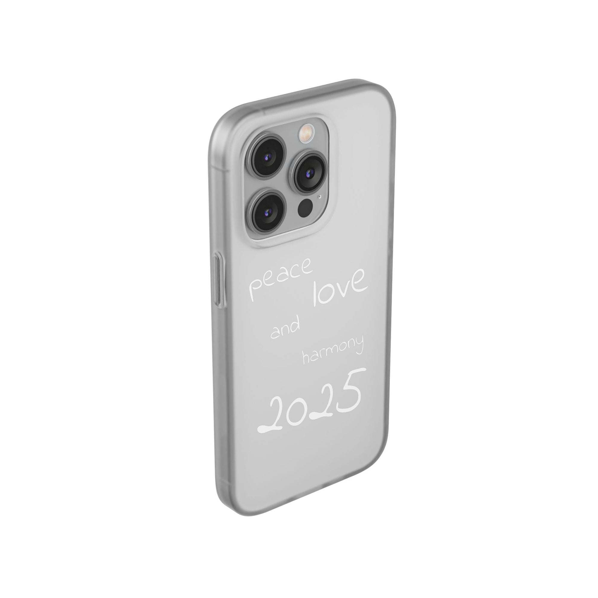 Customizable Flexi Phone Cases, Clear Soft Phone Cover, Gift for Tech Lovers, All-Occasion Phone Accessory, Personalized Mobile Case