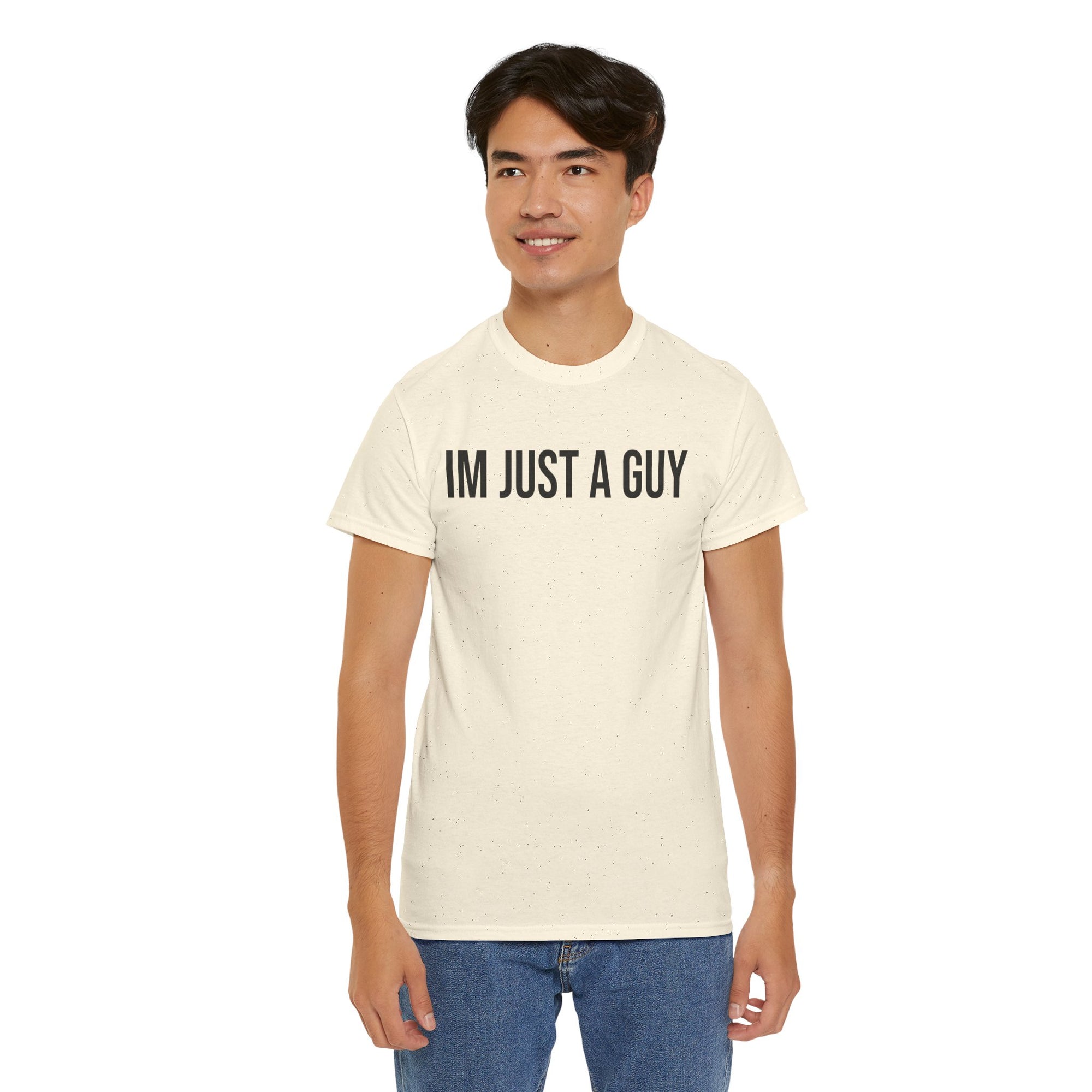 Unisex Heavy Cotton Tee - Casual Statement Shirt, Everyday Wear, Gift for Him, Birthday Present, Trendy Graphic Tee