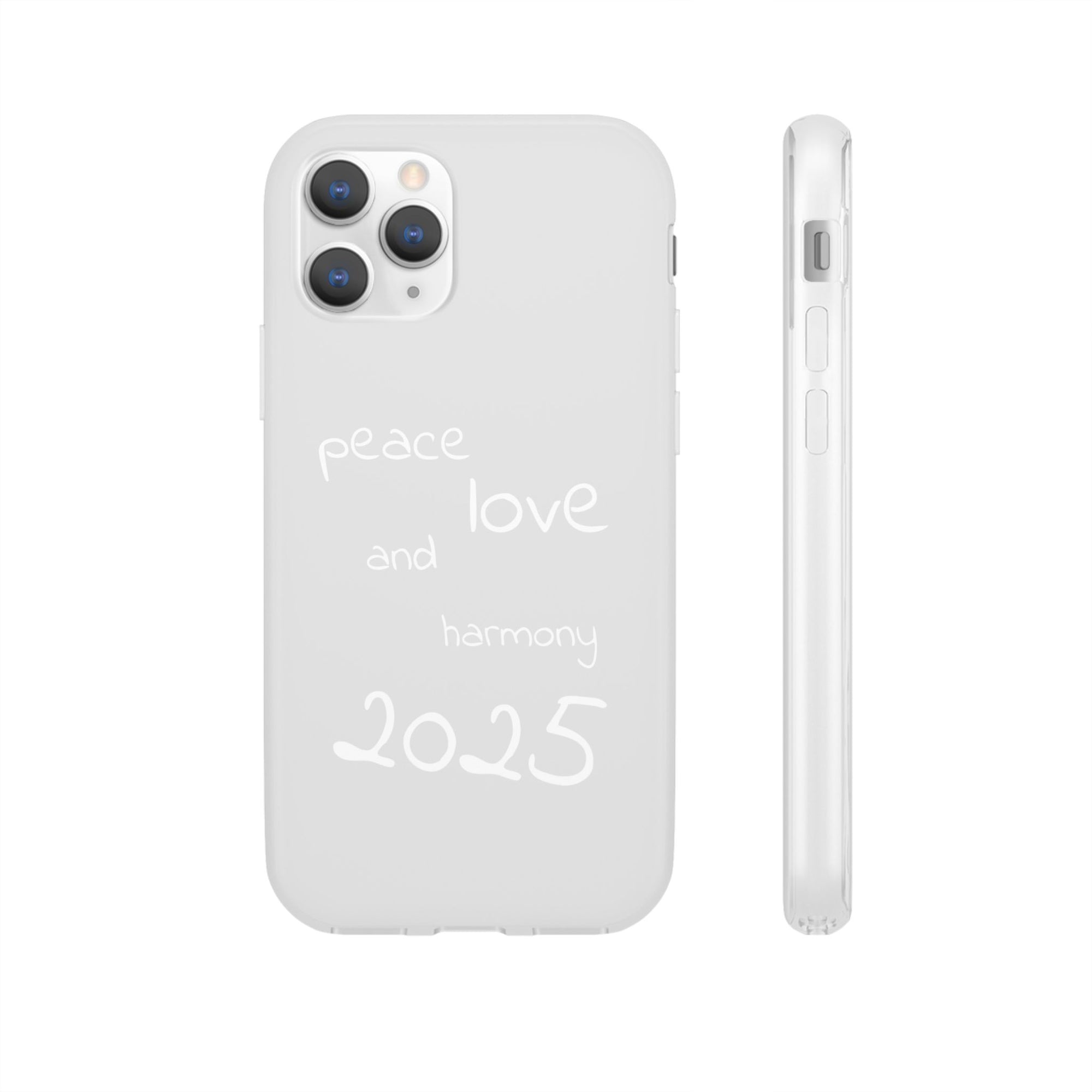 Customizable Flexi Phone Cases, Clear Soft Phone Cover, Gift for Tech Lovers, All-Occasion Phone Accessory, Personalized Mobile Case