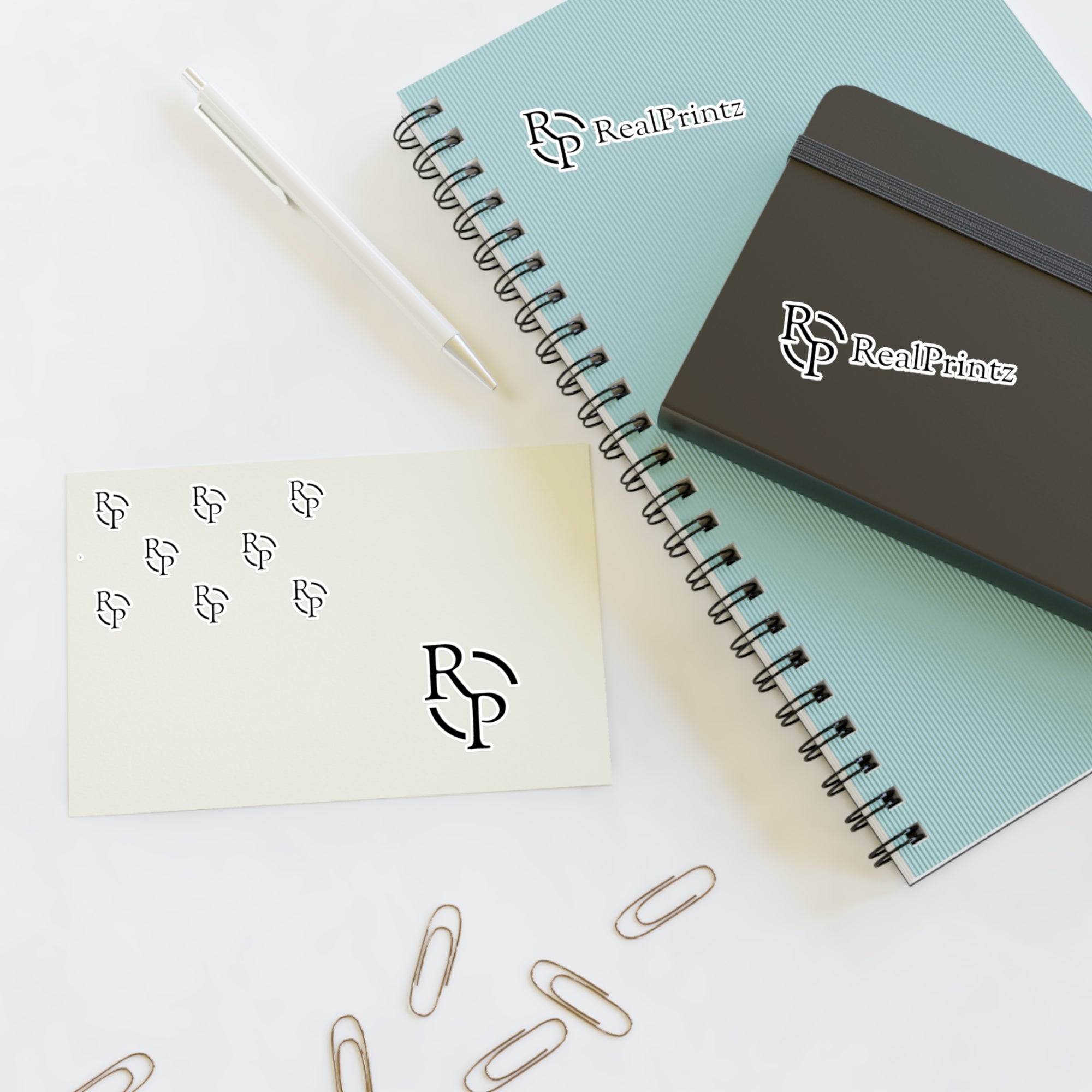 Custom Logo Sticker Sheets, Office Decor, Personalized Stickers, Branding Supplies, Creative Gift Ideas