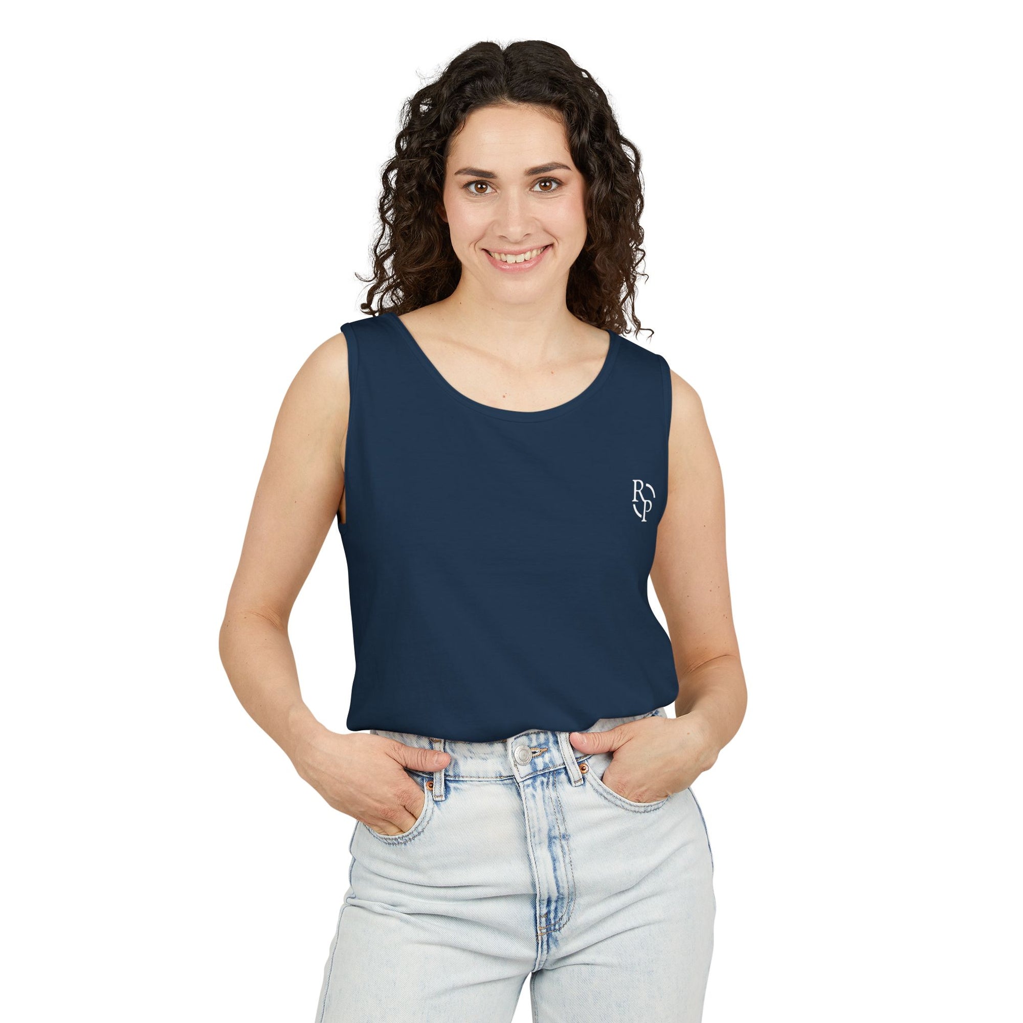 Garment-Dyed Tank Top, Summer Casual Wear, Beach Days, Workout Top, Great for Festivals, Unisex Apparel