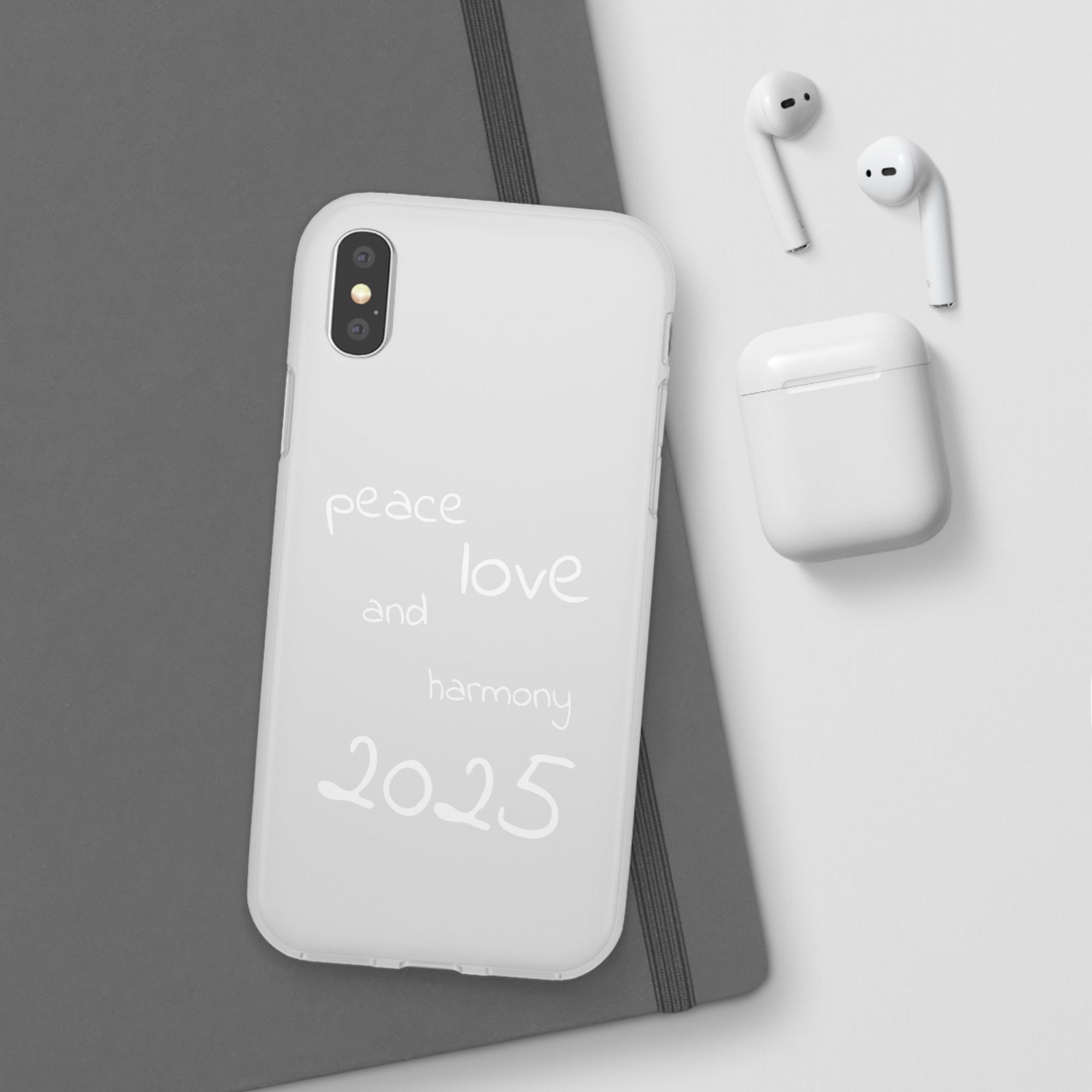Customizable Flexi Phone Cases, Clear Soft Phone Cover, Gift for Tech Lovers, All-Occasion Phone Accessory, Personalized Mobile Case