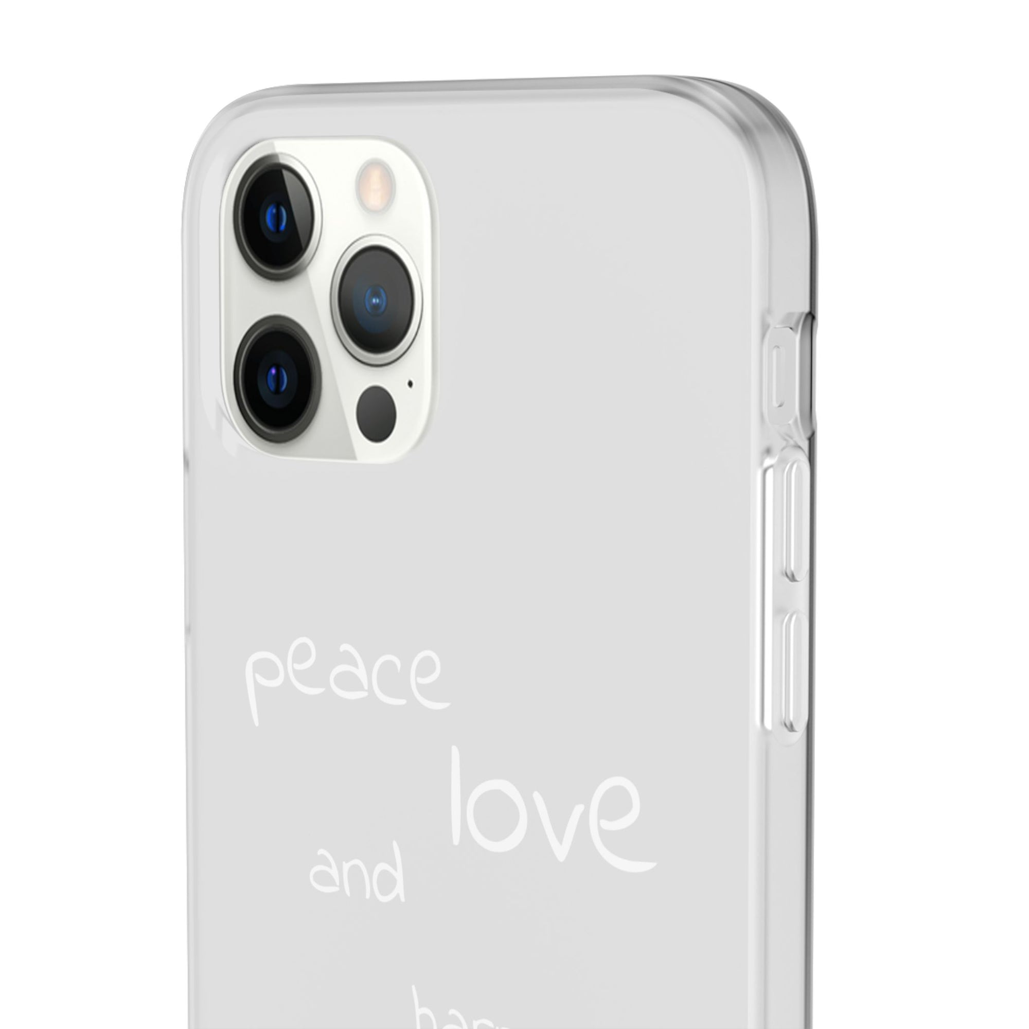 Customizable Flexi Phone Cases, Clear Soft Phone Cover, Gift for Tech Lovers, All-Occasion Phone Accessory, Personalized Mobile Case