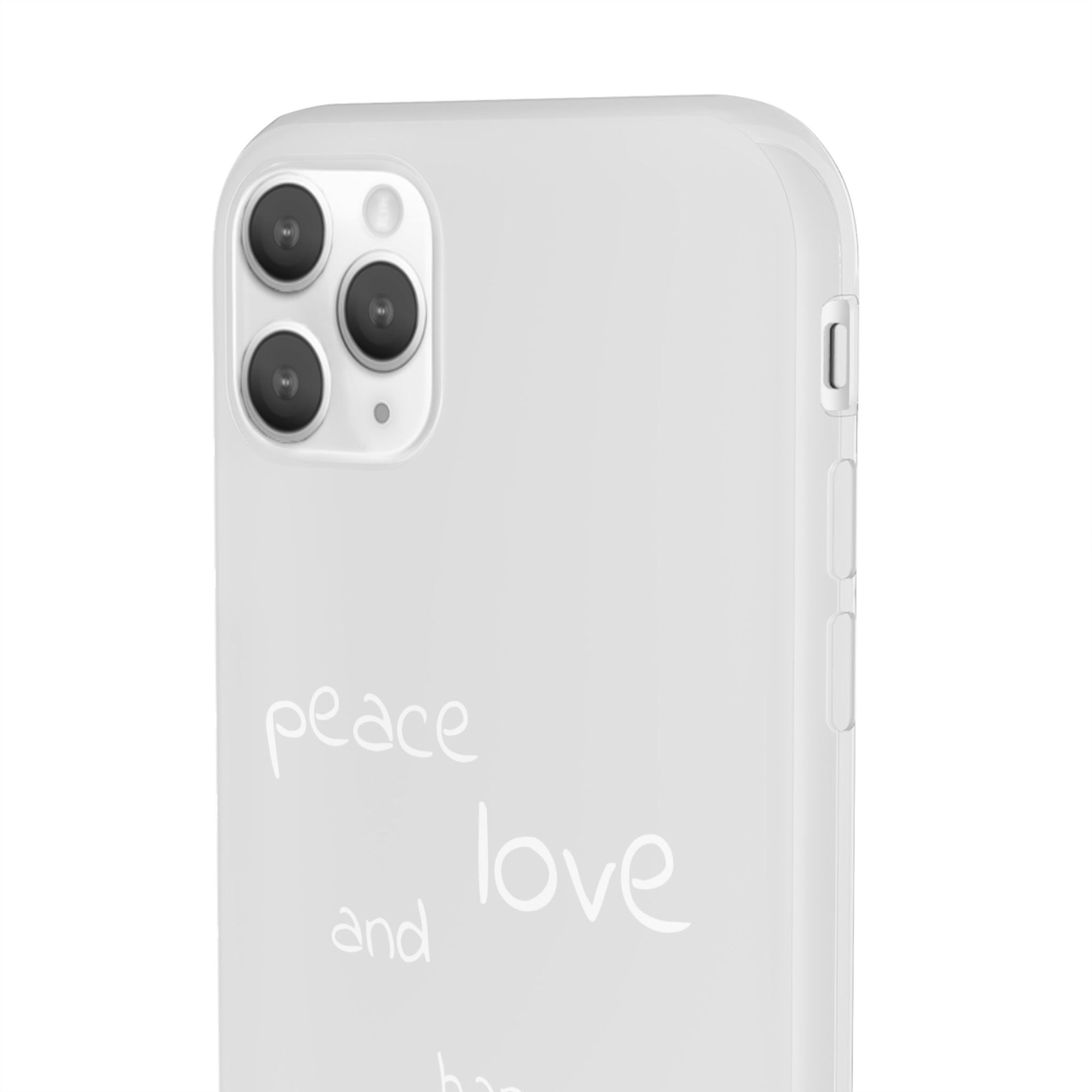 Customizable Flexi Phone Cases, Clear Soft Phone Cover, Gift for Tech Lovers, All-Occasion Phone Accessory, Personalized Mobile Case