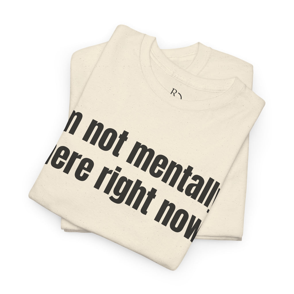 Unisex Heavy Cotton Tee, Casual Graphic Shirt, Humorous Tee, Comfortable Everyday Wear, Gift for Friends, Relaxed Fit Top
