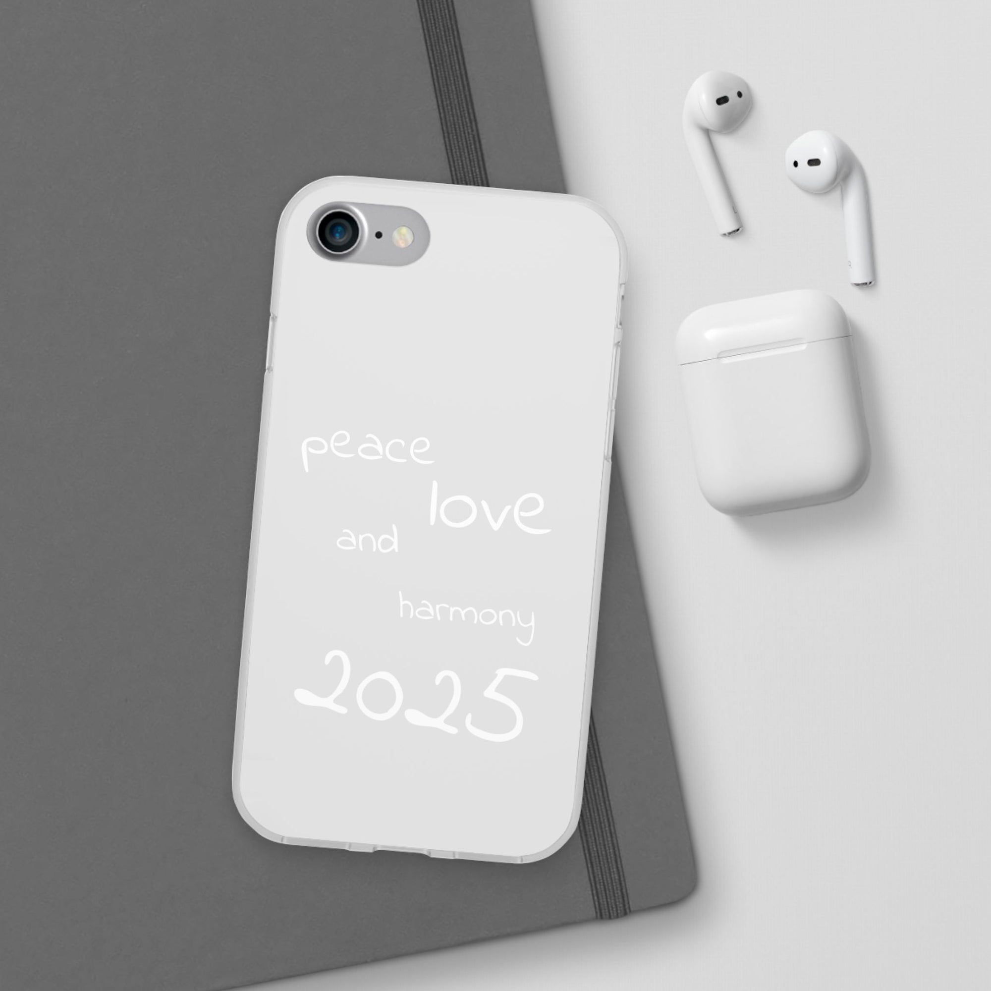 Customizable Flexi Phone Cases, Clear Soft Phone Cover, Gift for Tech Lovers, All-Occasion Phone Accessory, Personalized Mobile Case