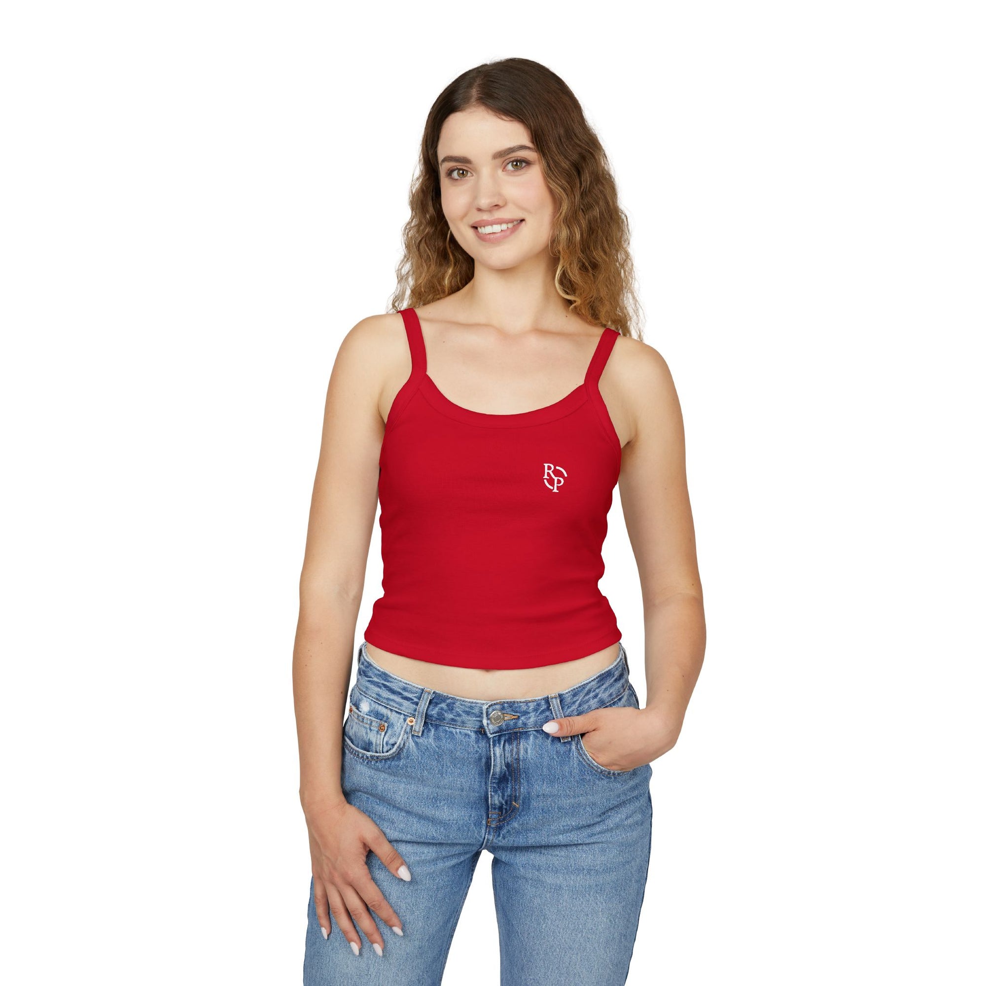 Chic Women's Spaghetti Strap Top, Casual Summer Tank, Beachwear Essential, Layering Piece, Trendy Everyday Wear, Gift for Her