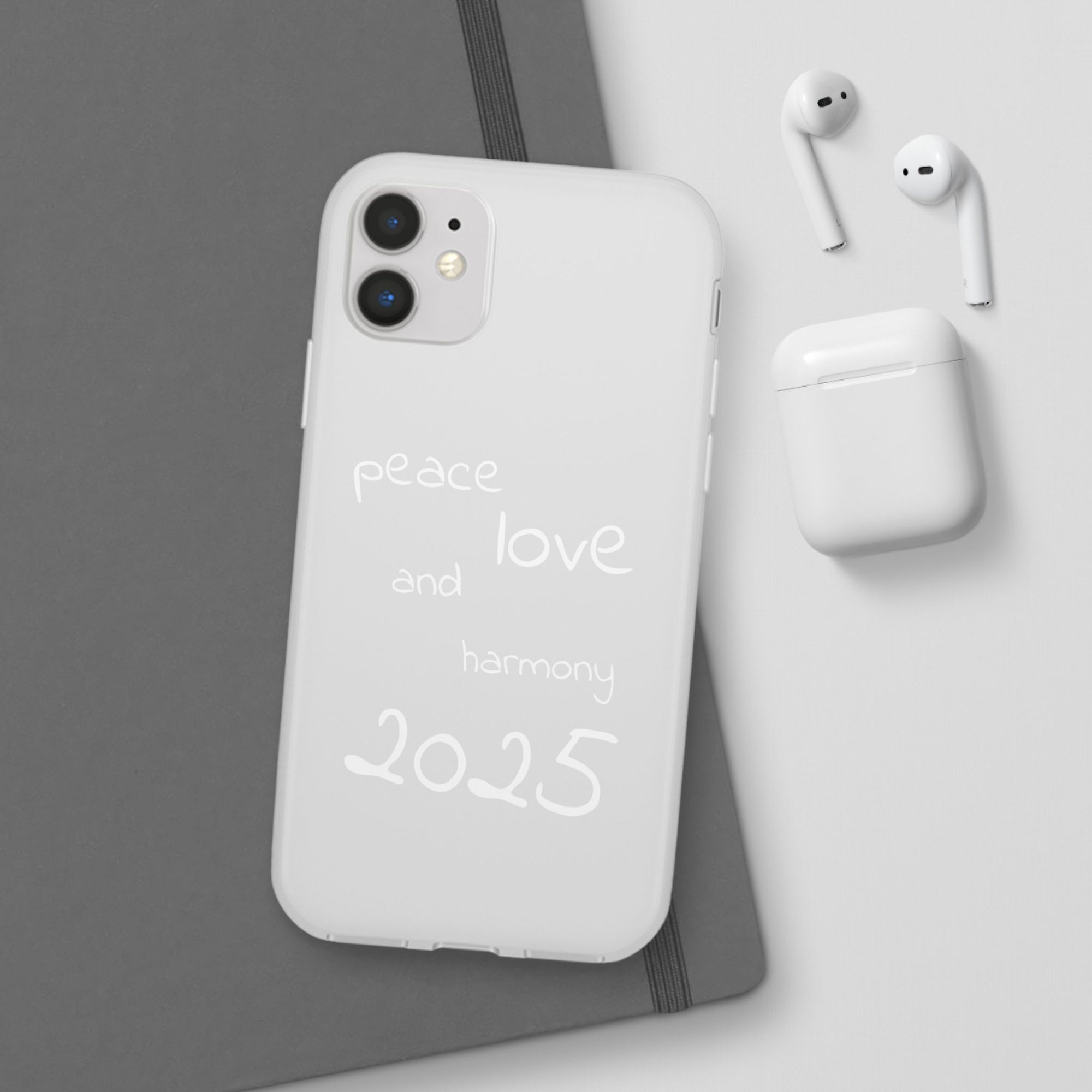 Customizable Flexi Phone Cases, Clear Soft Phone Cover, Gift for Tech Lovers, All-Occasion Phone Accessory, Personalized Mobile Case