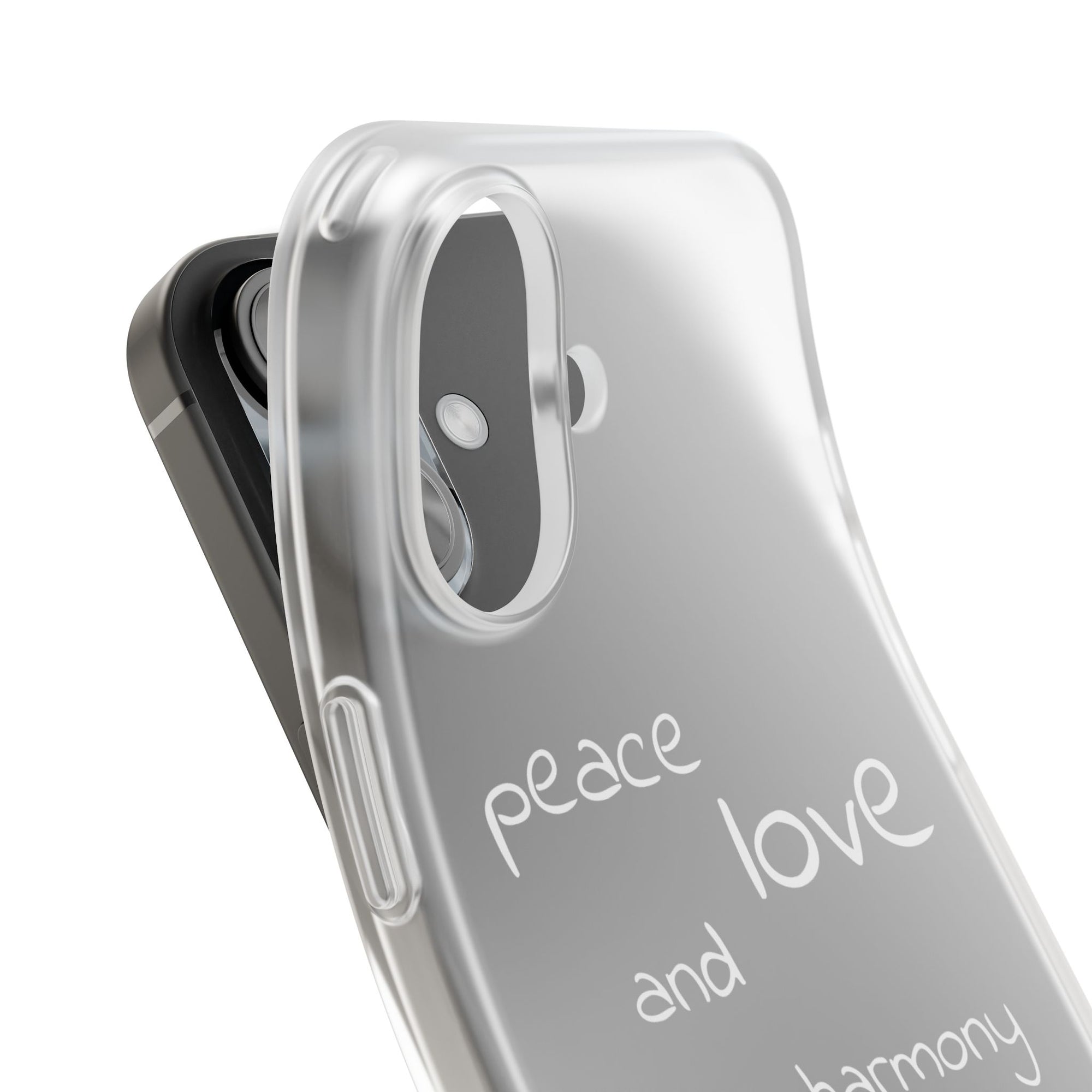 Customizable Flexi Phone Cases, Clear Soft Phone Cover, Gift for Tech Lovers, All-Occasion Phone Accessory, Personalized Mobile Case