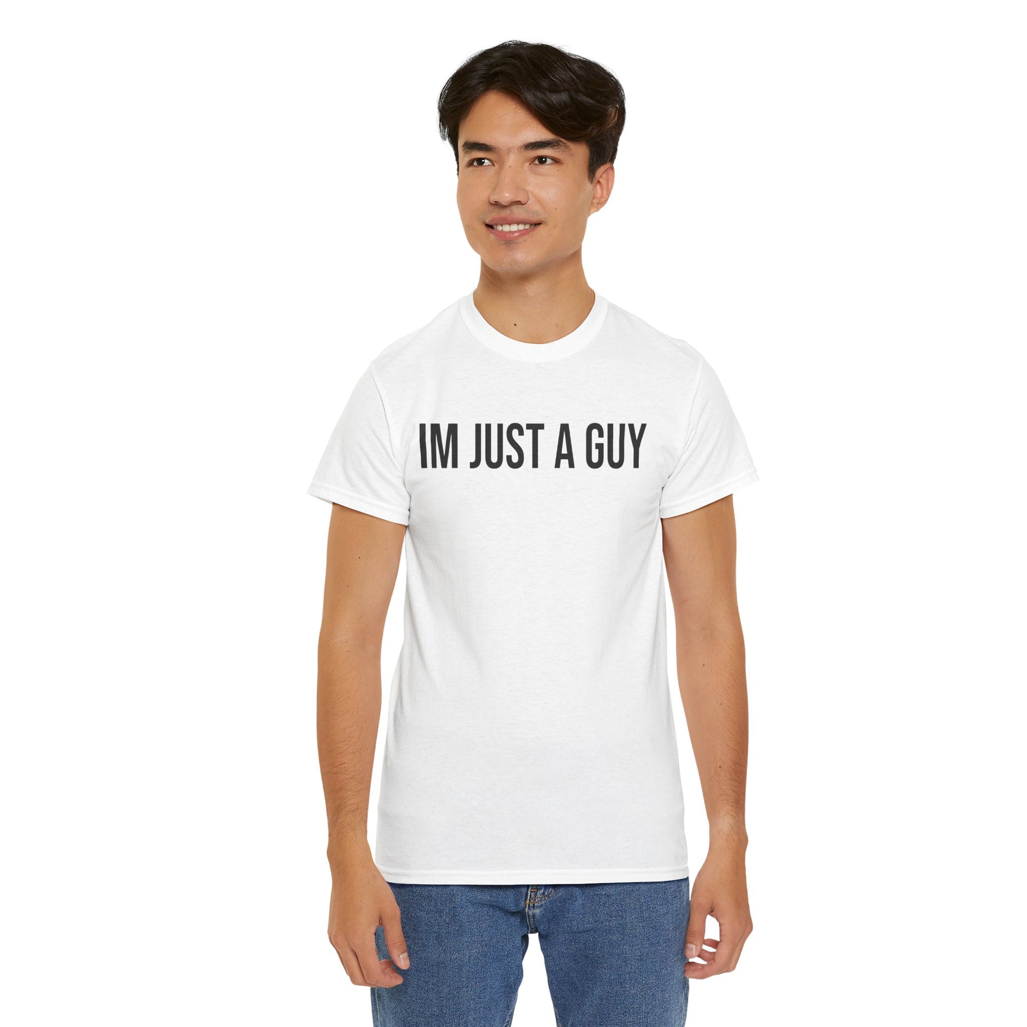 Unisex Heavy Cotton Tee - Casual Statement Shirt, Everyday Wear, Gift for Him, Birthday Present, Trendy Graphic Tee