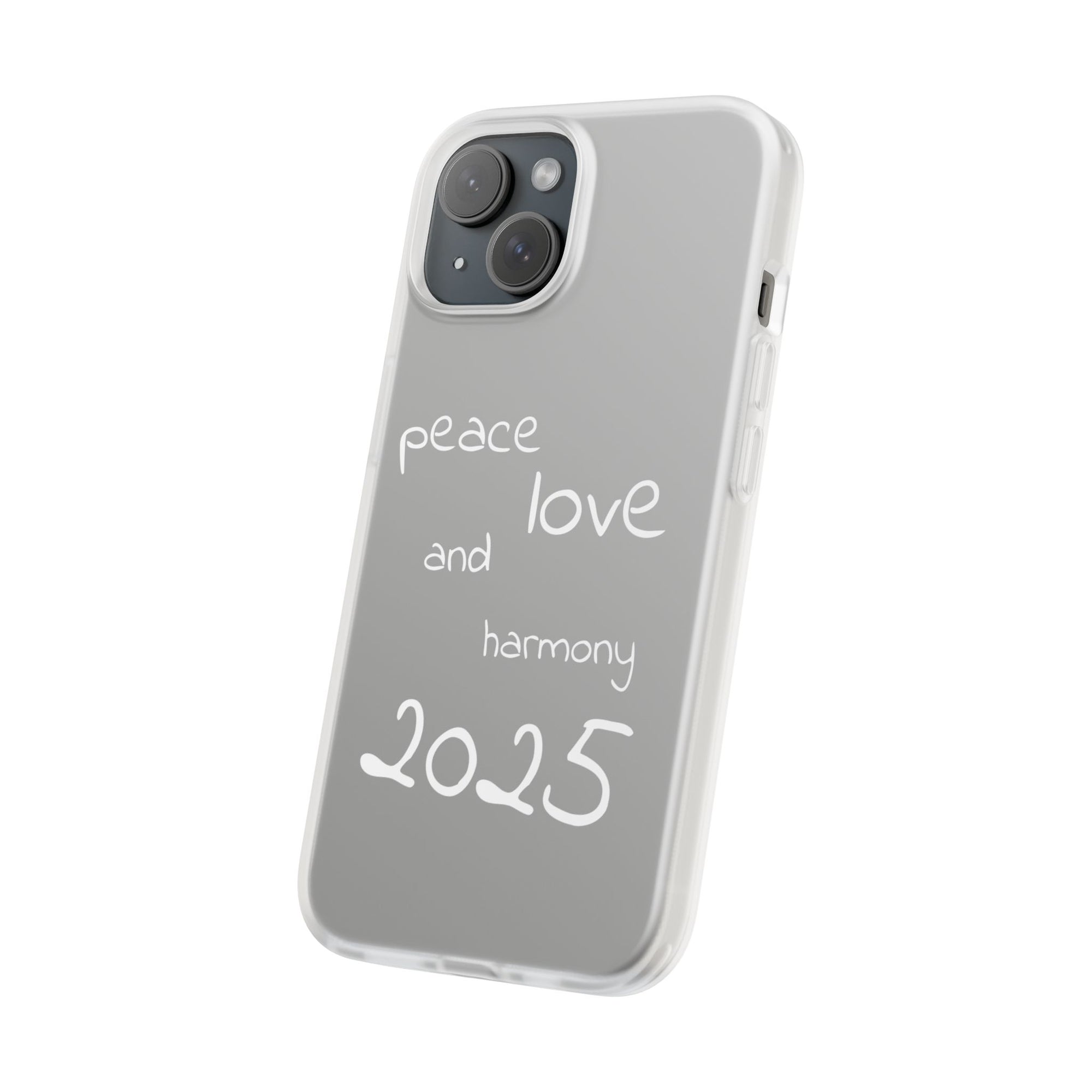 Customizable Flexi Phone Cases, Clear Soft Phone Cover, Gift for Tech Lovers, All-Occasion Phone Accessory, Personalized Mobile Case