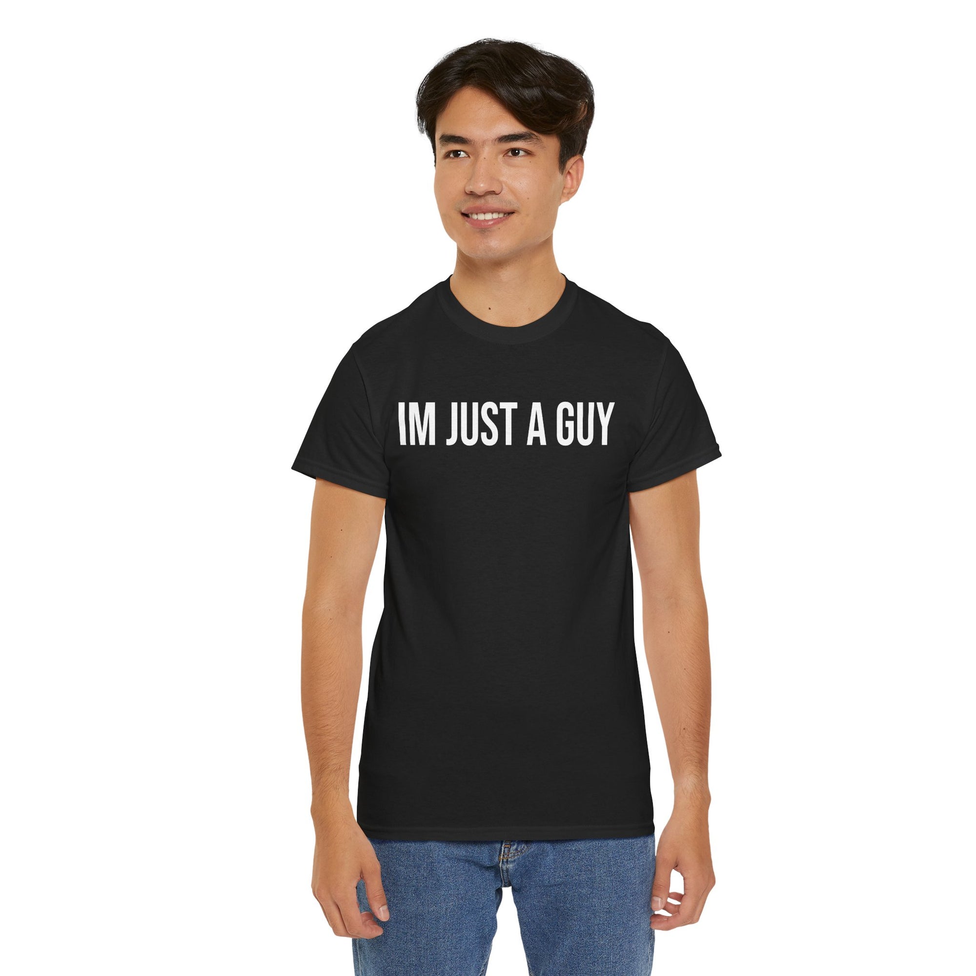 Unisex Heavy Cotton Tee - Casual Statement Shirt, Everyday Wear, Gift for Him, Birthday Present, Trendy Graphic Tee