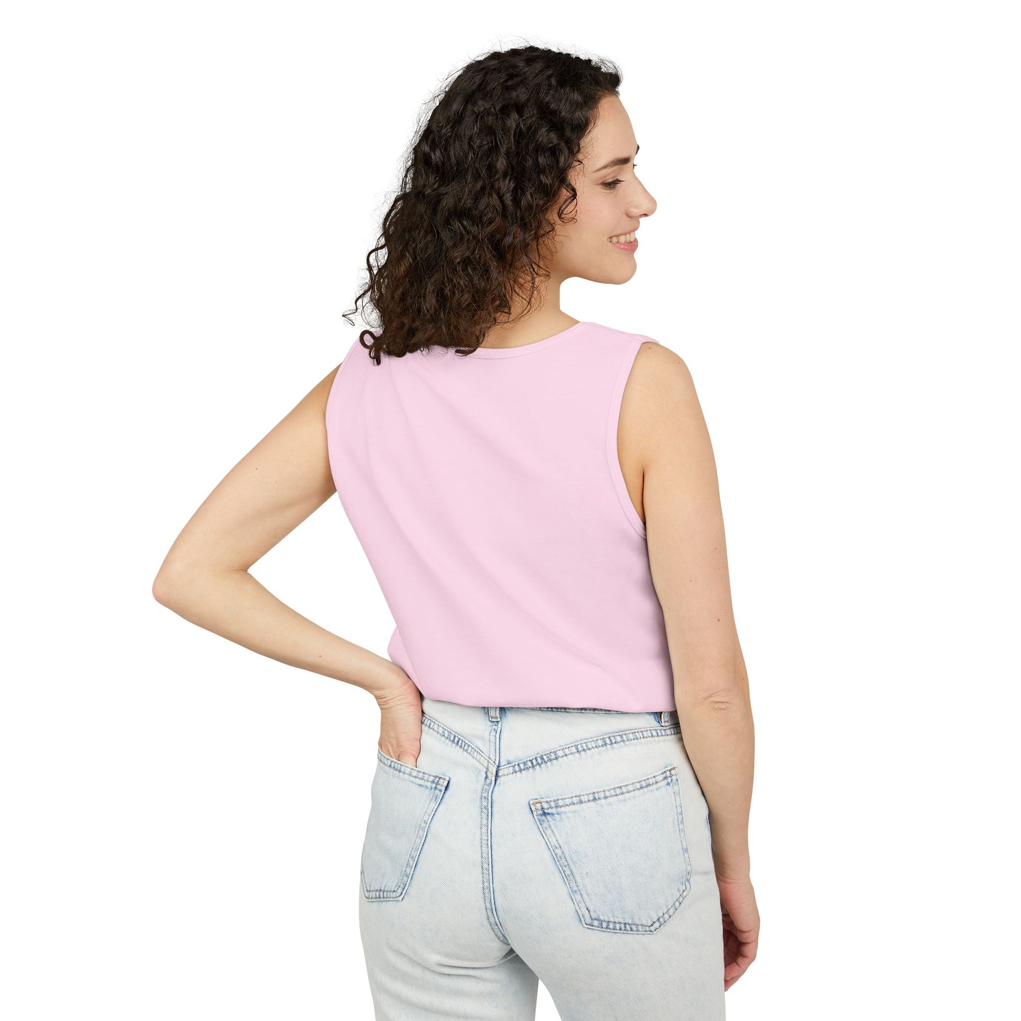 Garment-Dyed Tank Top, Summer Casual Wear, Beach Days, Workout Top, Great for Festivals, Unisex Apparel