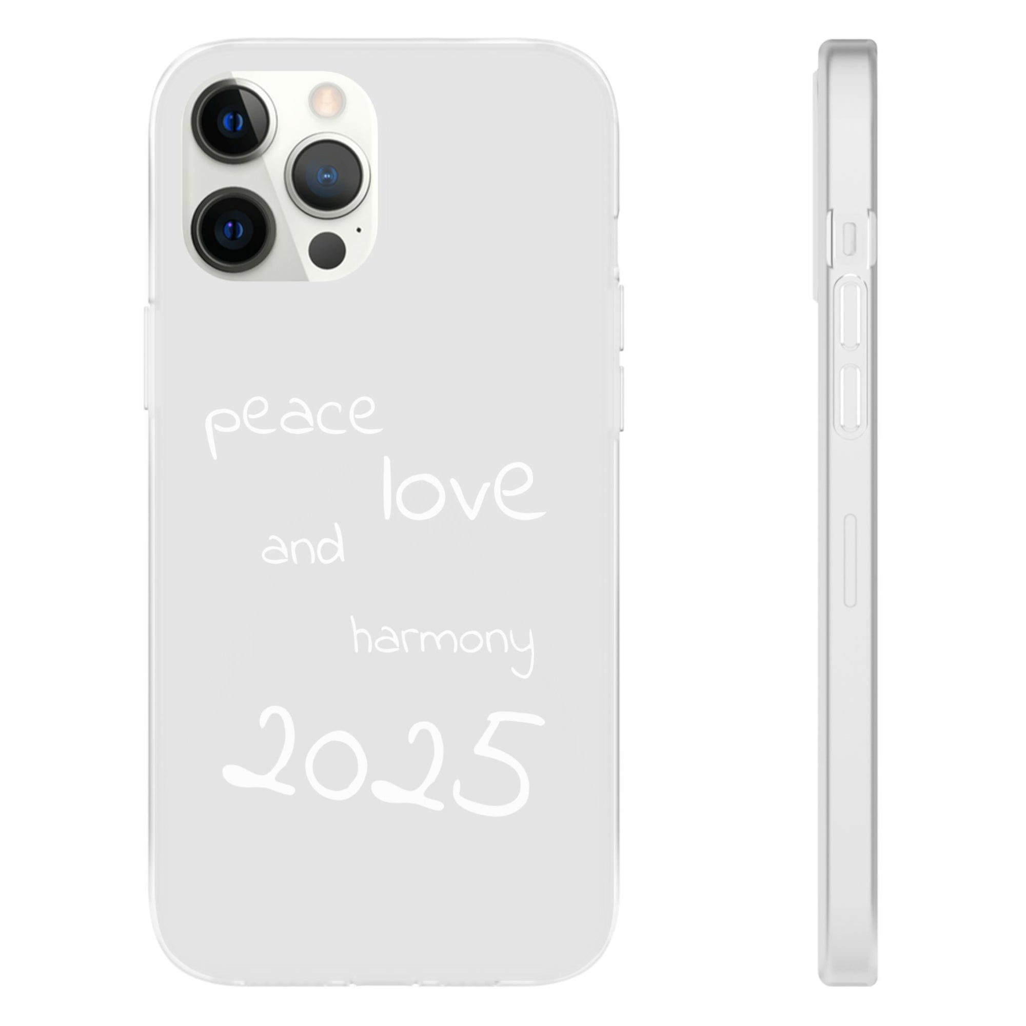 Customizable Flexi Phone Cases, Clear Soft Phone Cover, Gift for Tech Lovers, All-Occasion Phone Accessory, Personalized Mobile Case