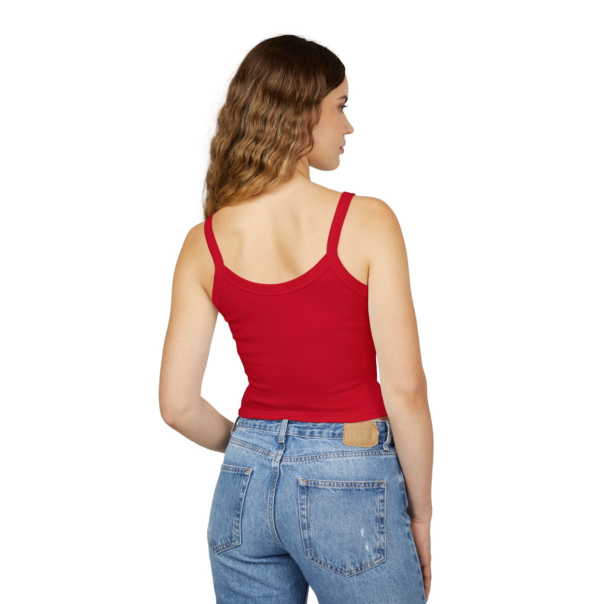 Women's Spaghetti Strap Tank Top for Self-Expression | Casual Summer Wear, LGBTQ+ Pride, Mental Health Awareness, Everyday Comfort