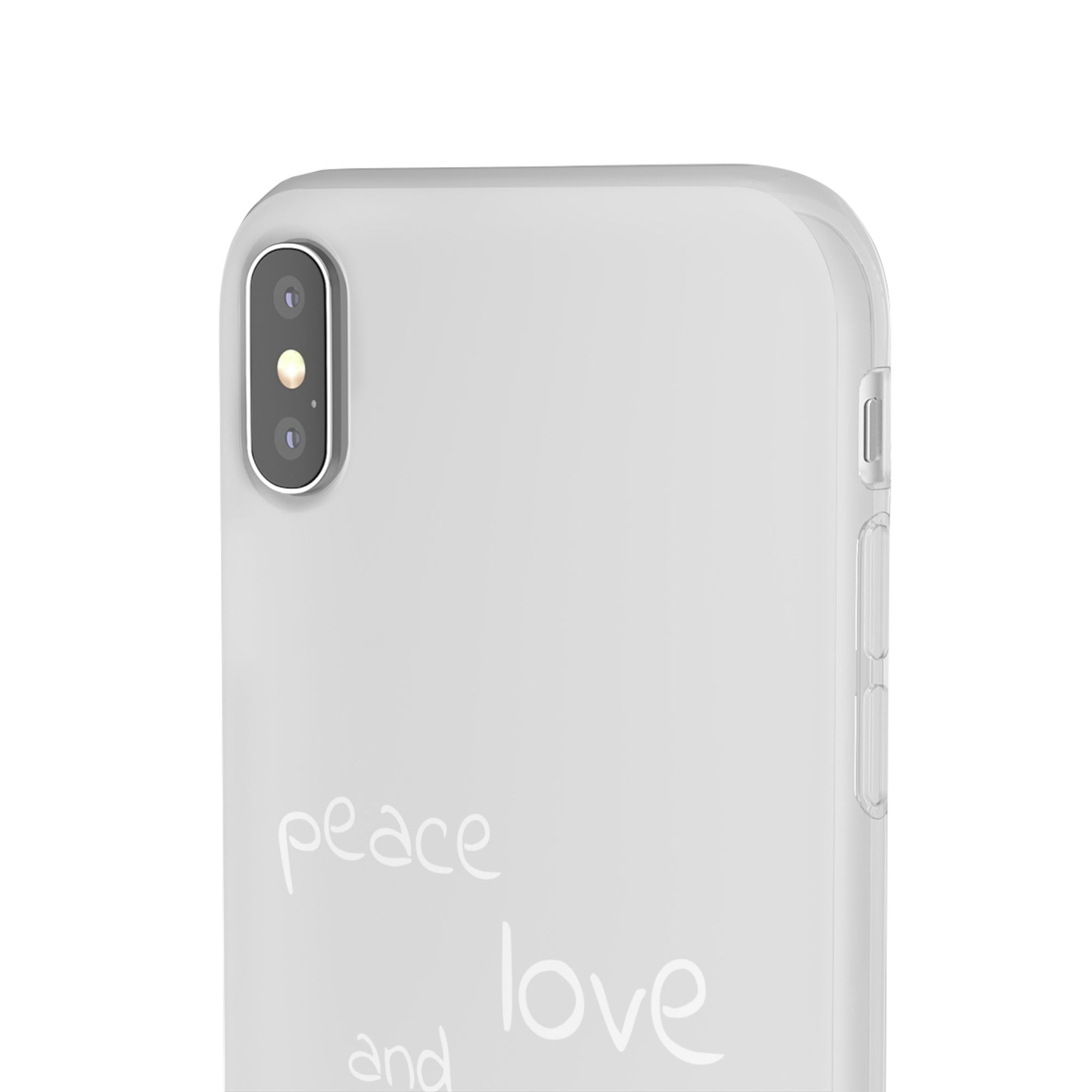Customizable Flexi Phone Cases, Clear Soft Phone Cover, Gift for Tech Lovers, All-Occasion Phone Accessory, Personalized Mobile Case