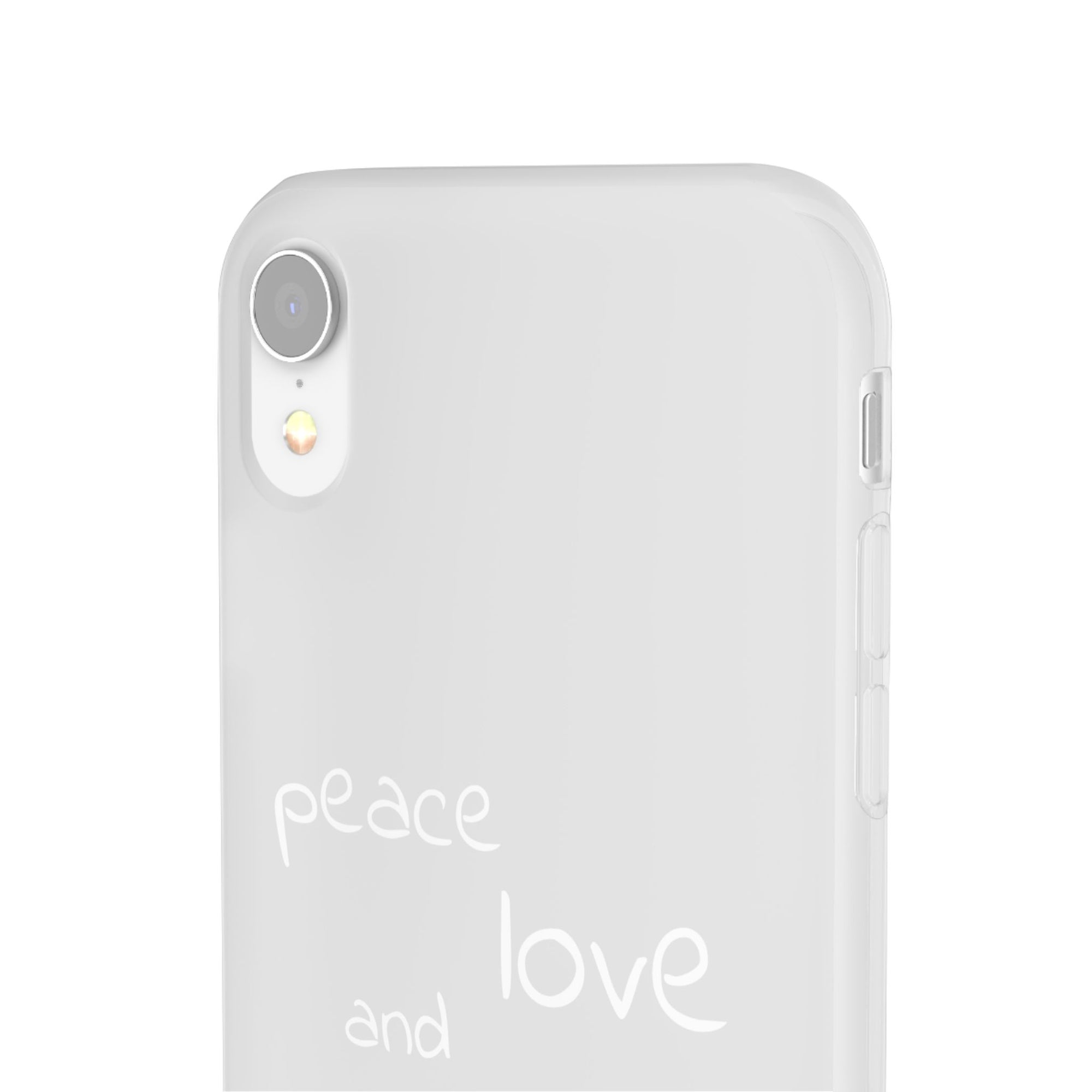 Customizable Flexi Phone Cases, Clear Soft Phone Cover, Gift for Tech Lovers, All-Occasion Phone Accessory, Personalized Mobile Case