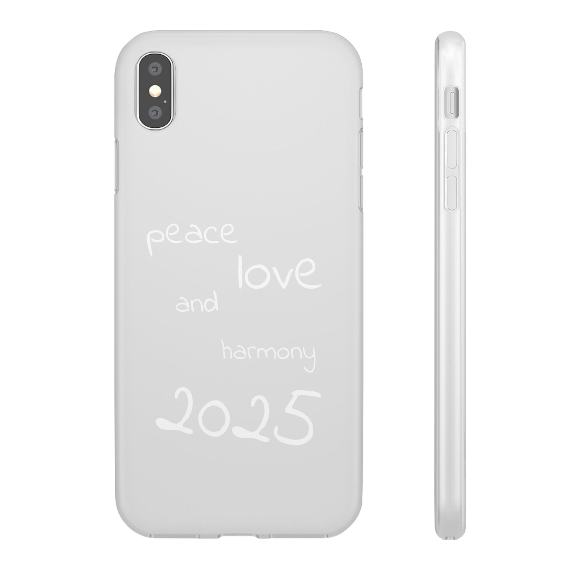 Customizable Flexi Phone Cases, Clear Soft Phone Cover, Gift for Tech Lovers, All-Occasion Phone Accessory, Personalized Mobile Case