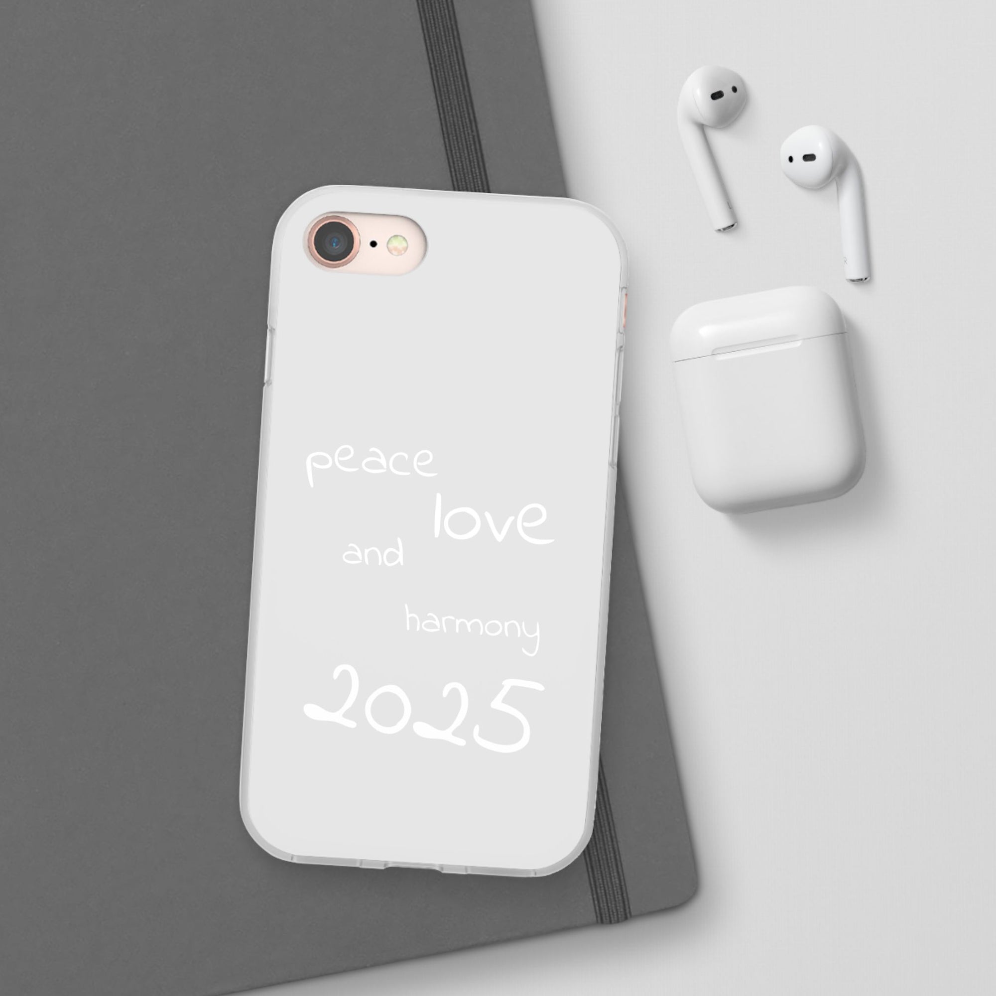 Customizable Flexi Phone Cases, Clear Soft Phone Cover, Gift for Tech Lovers, All-Occasion Phone Accessory, Personalized Mobile Case