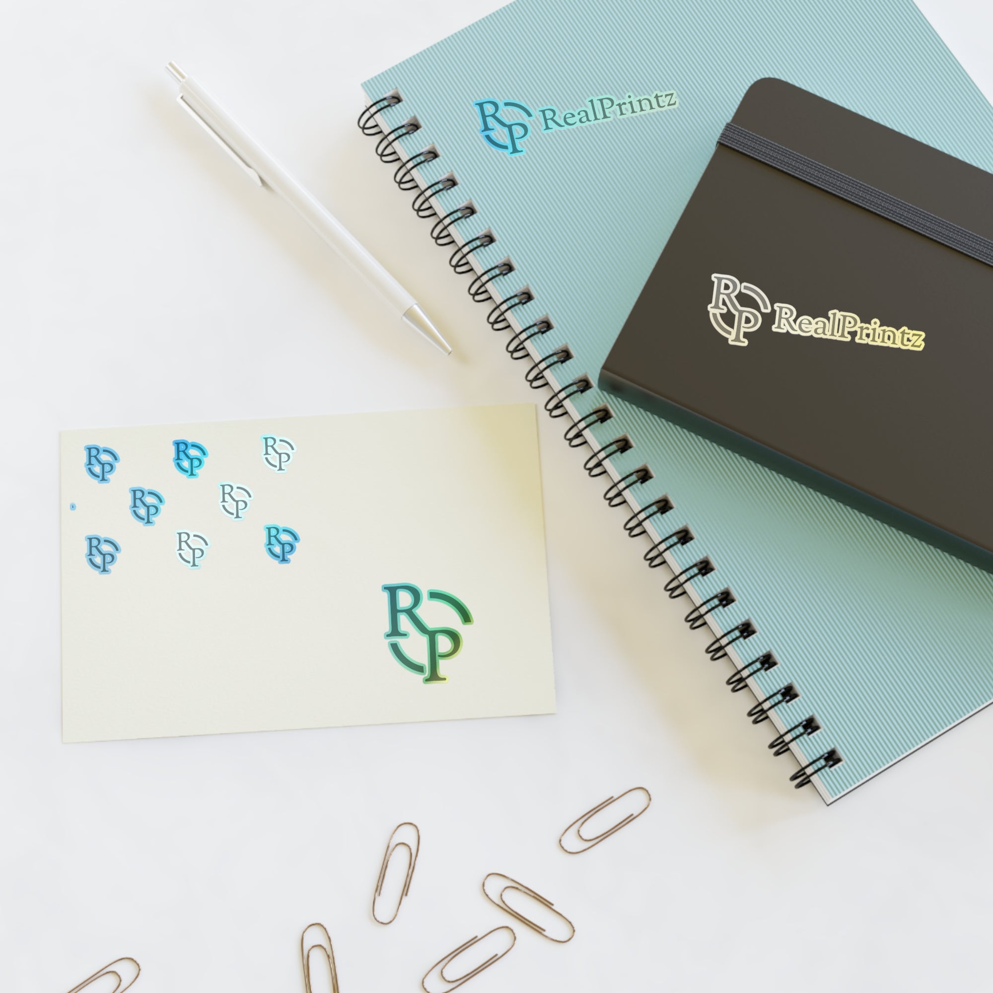 Custom Logo Sticker Sheets, Office Decor, Personalized Stickers, Branding Supplies, Creative Gift Ideas