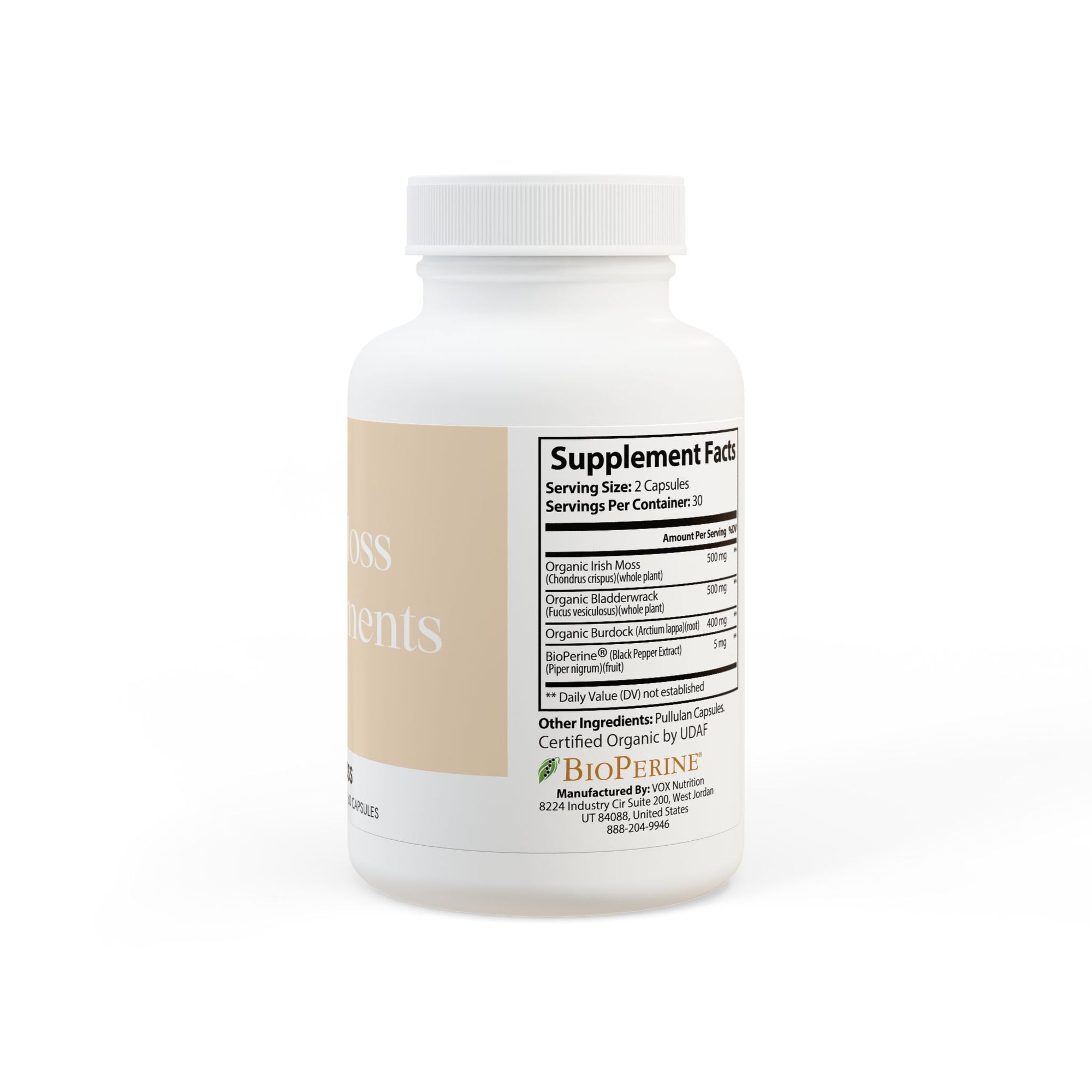 Sea Moss Supplement (60 Capsules)