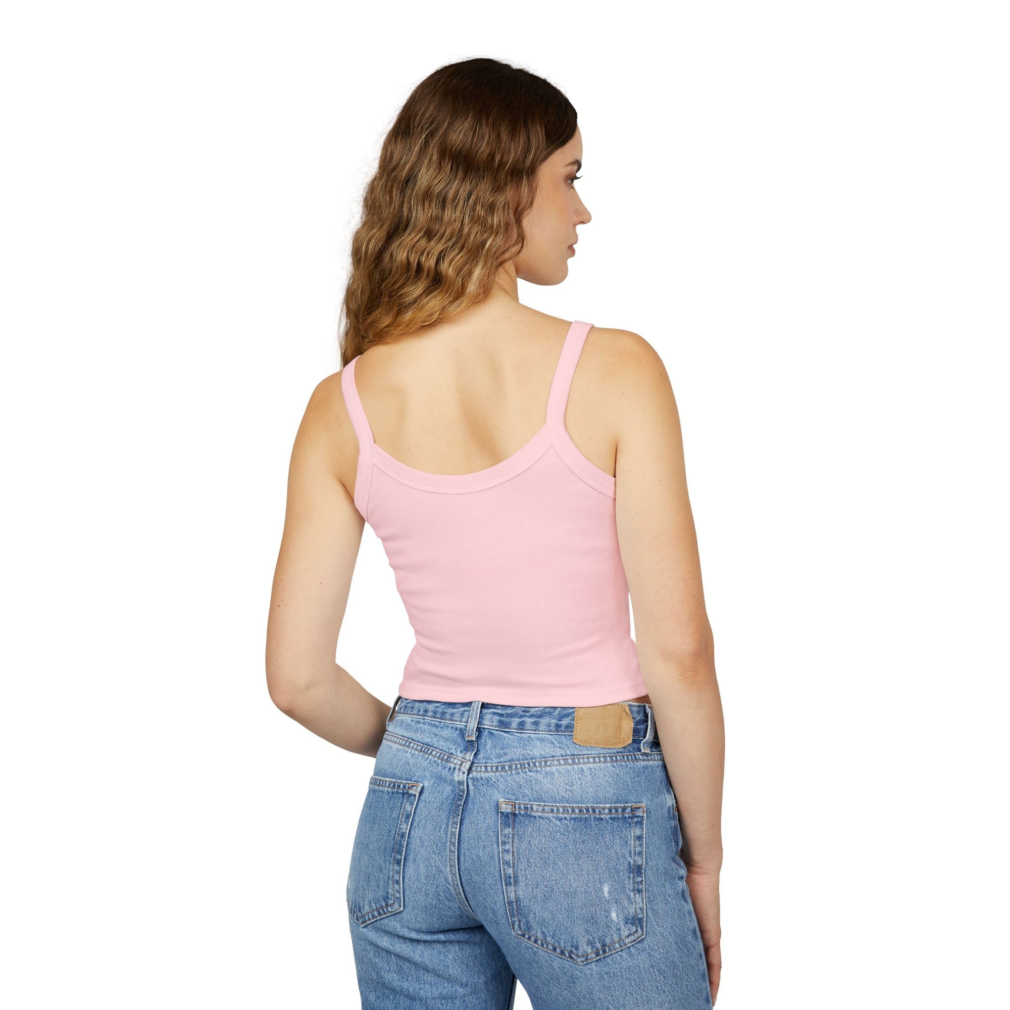 Women's Spaghetti Strap Tank Top for Self-Expression | Casual Summer Wear, LGBTQ+ Pride, Mental Health Awareness, Everyday Comfort