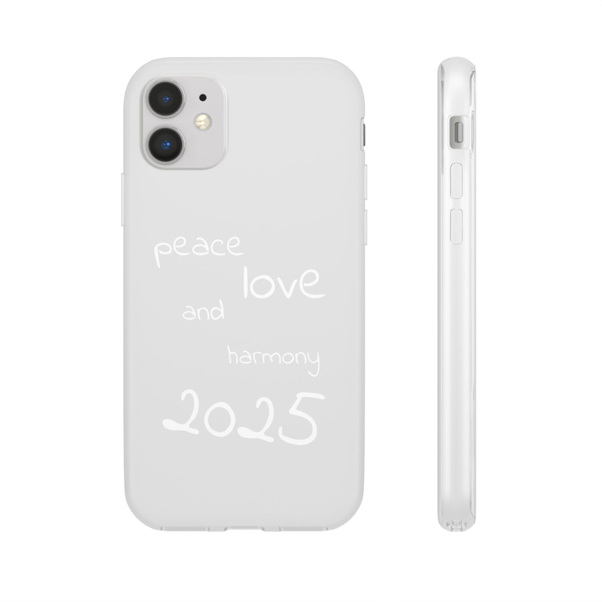 Customizable Flexi Phone Cases, Clear Soft Phone Cover, Gift for Tech Lovers, All-Occasion Phone Accessory, Personalized Mobile Case