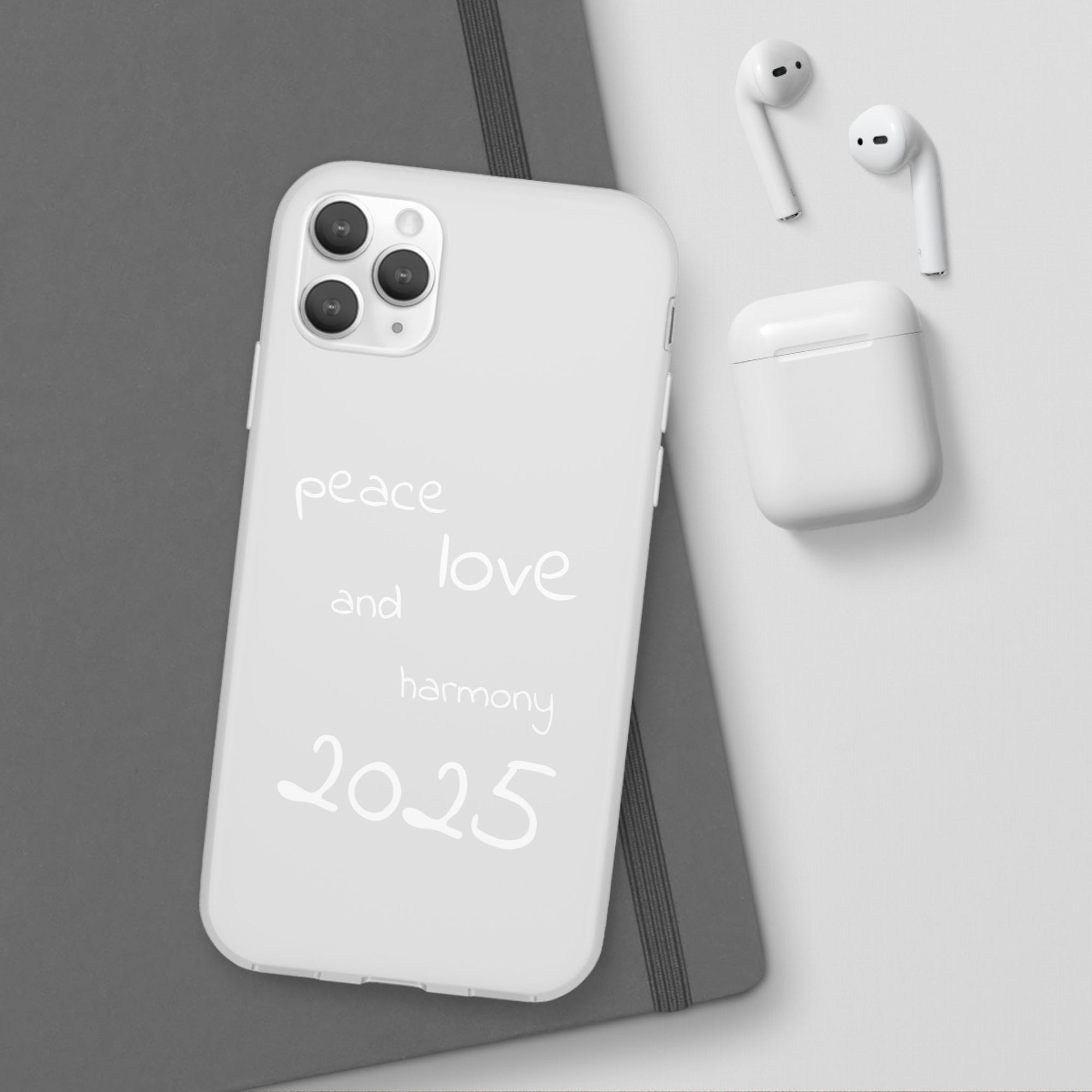 Customizable Flexi Phone Cases, Clear Soft Phone Cover, Gift for Tech Lovers, All-Occasion Phone Accessory, Personalized Mobile Case